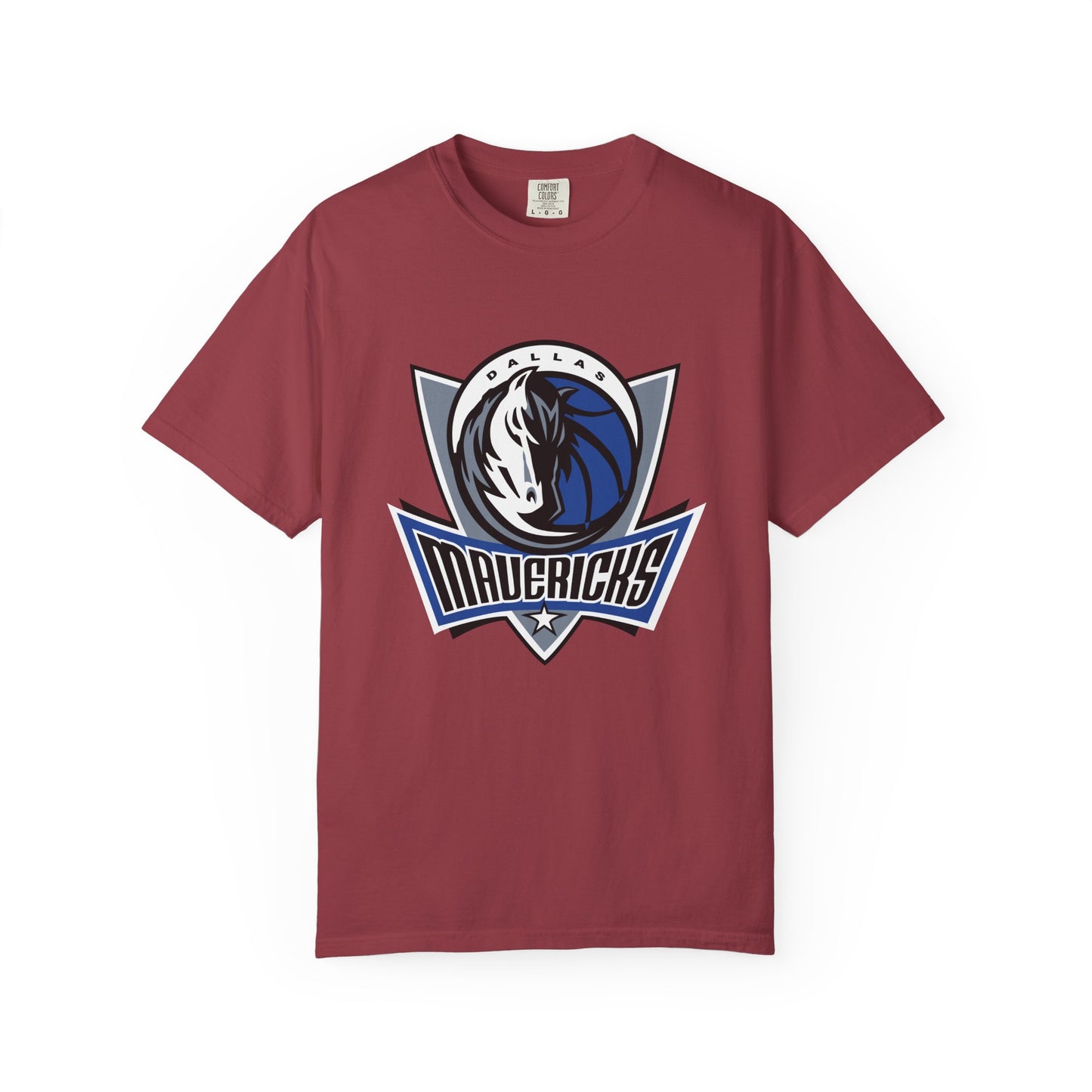 Dallas Mavericks Garment-Dyed T-Shirt – Premium Cotton Tee for Customization