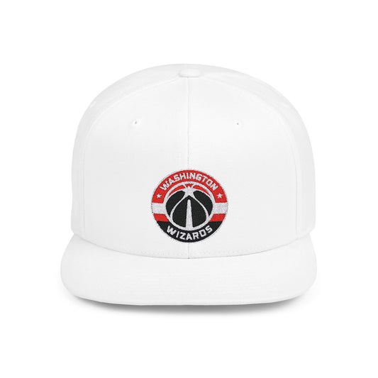 Washington  Wizards Flat Bill Snapback – Lightweight, Custom Fit, Premium Quality