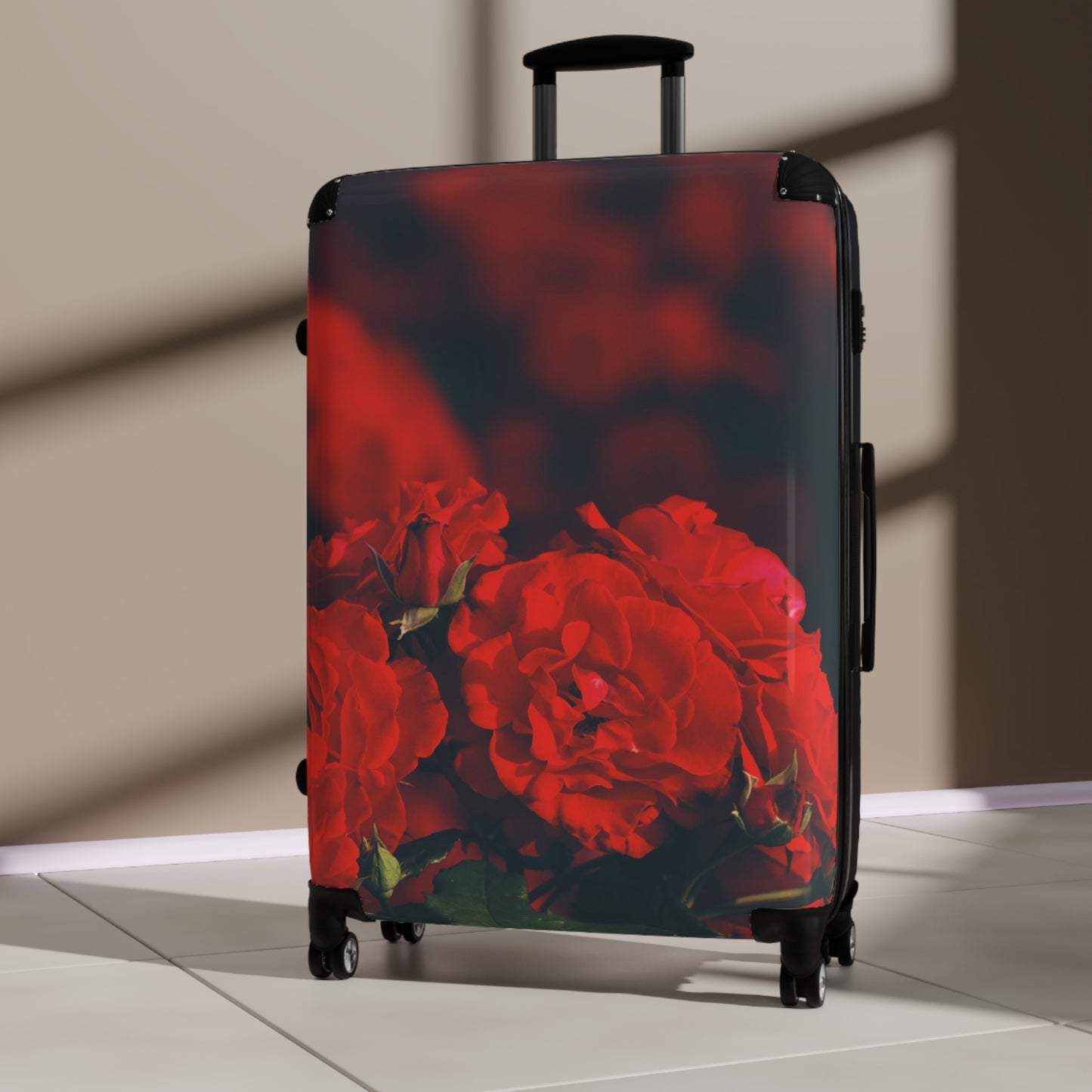 Nature Flowers Floral Blur Art Carry-On Suitcase - Stylish Luggage for Travelers