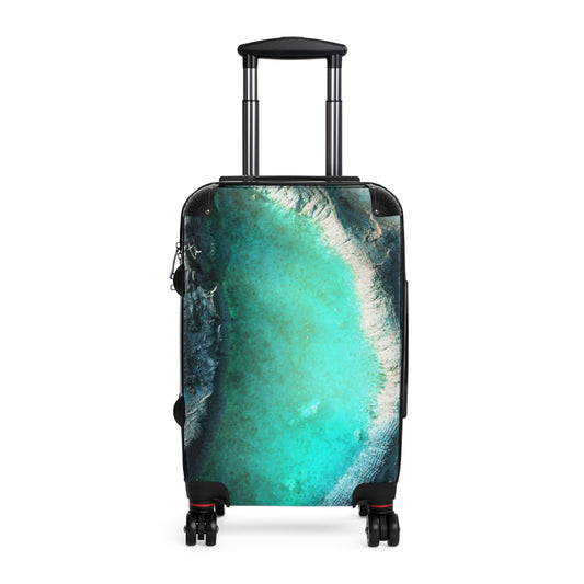 Nature Mountain Lake Art Carry-On Suitcase - Stylish Luggage for Travelers