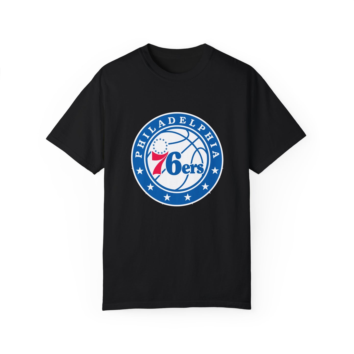 Philadelphia 76ers Basketball Life Garment-Dyed T-Shirt – Premium Cotton Tee for Customization