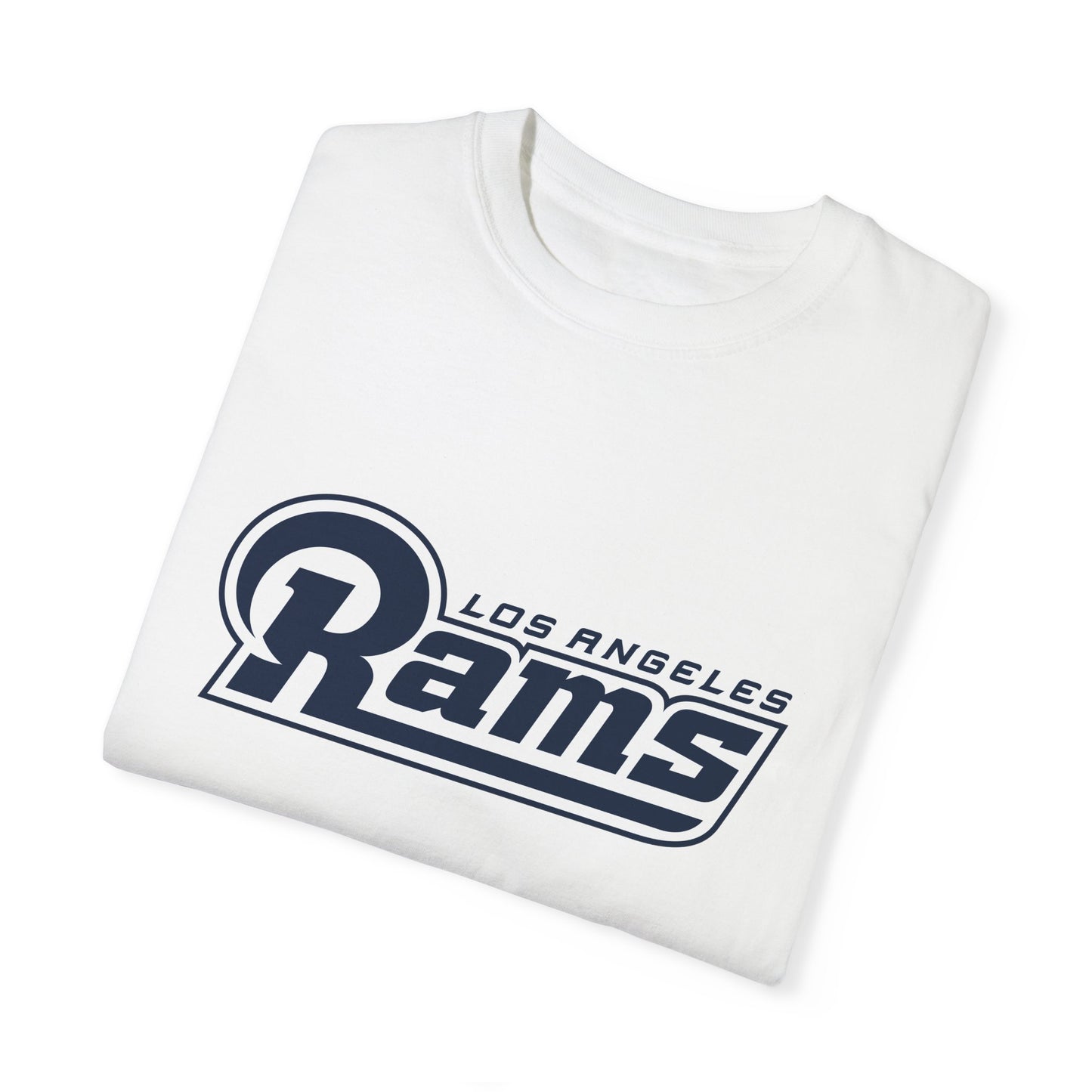 Los Angeles Rams Gear Garment-Dyed T-Shirt – Premium Cotton Tee for Customization