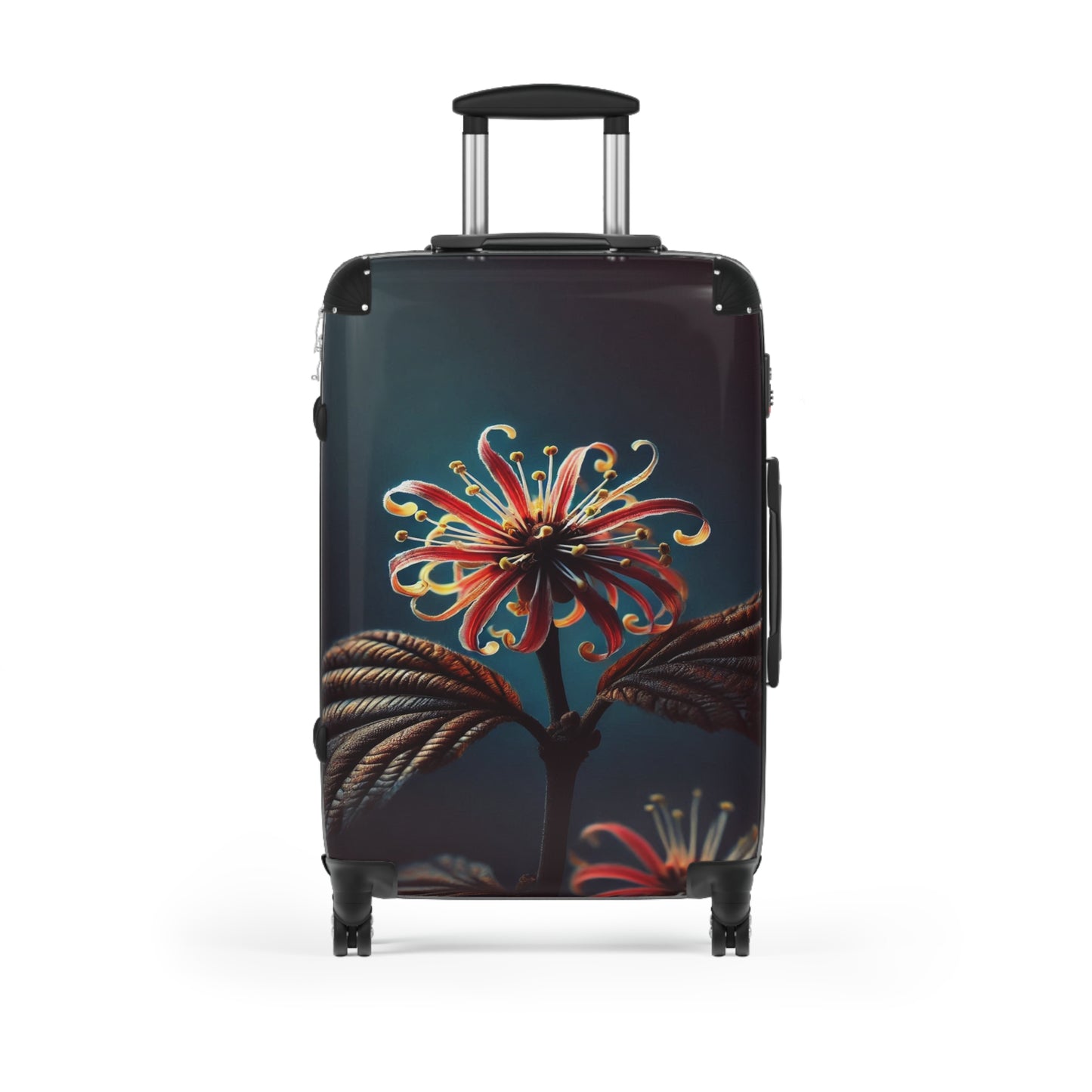 Nature Flowers Floral Beautiful Cosmos Flowers Art Carry-On Suitcase - Stylish Luggage for Travelers