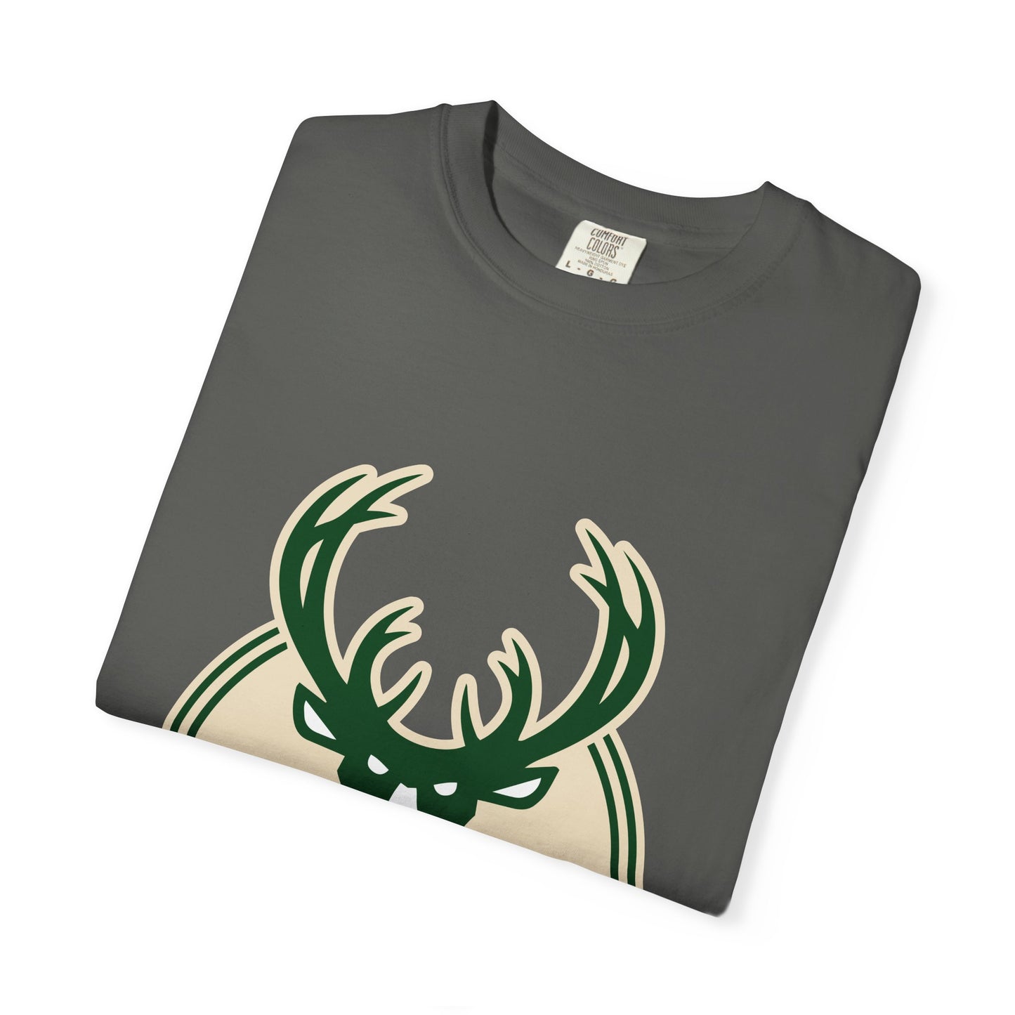 Milwaukee Bucks NBA Garment-Dyed T-Shirt – Premium Cotton Tee for Customization