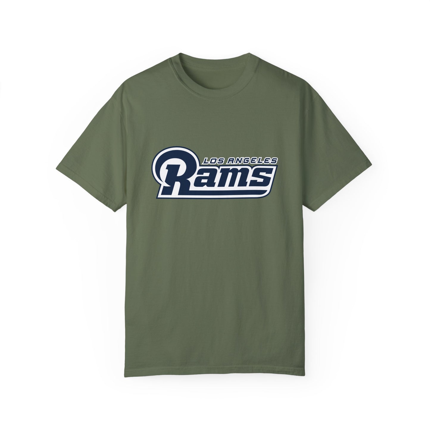 Los Angeles Rams Gear Garment-Dyed T-Shirt – Premium Cotton Tee for Customization