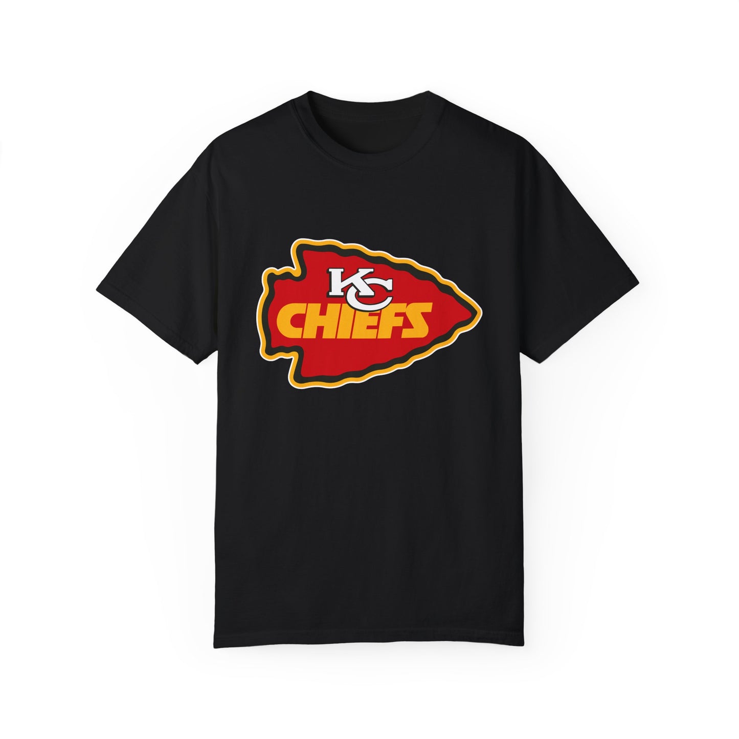 Kansas City Chiefs Apparel Garment-Dyed T-Shirt – Premium Cotton Tee for Customization
