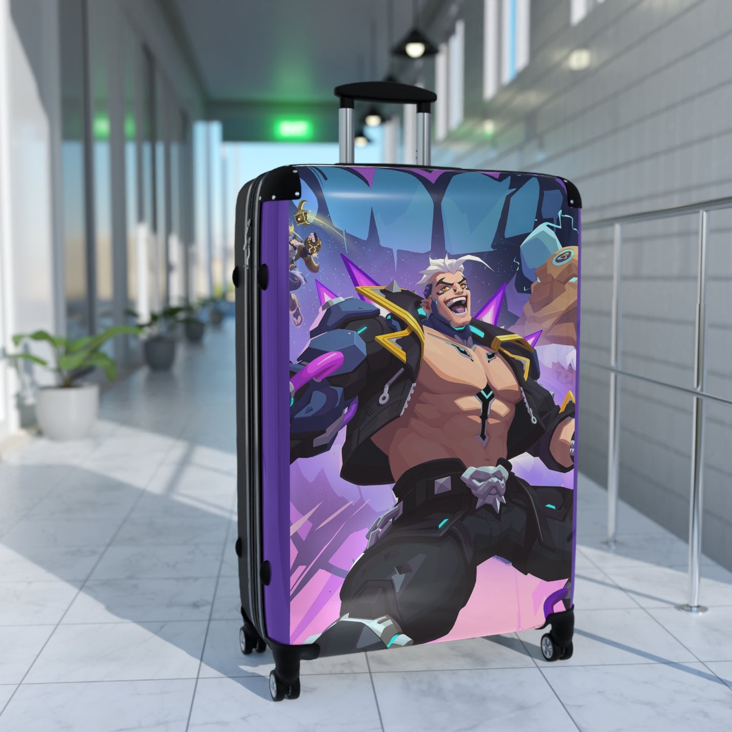 Video Games Season Overwatch Carry-On Suitcase - Stylish Luggage for Travelers