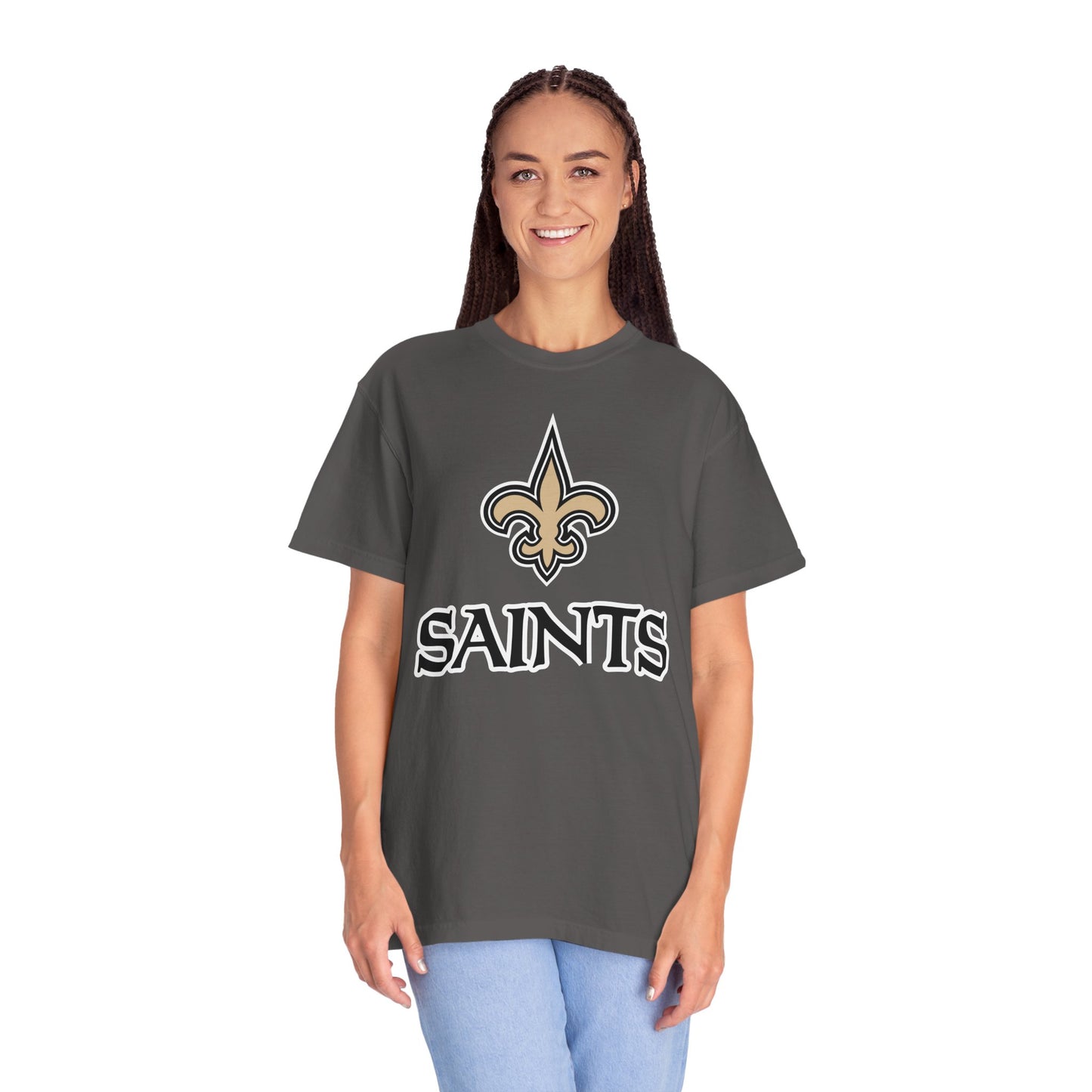 New Orleans Saints Fan Gifts Garment-Dyed T-Shirt – Premium Cotton Tee for Customization