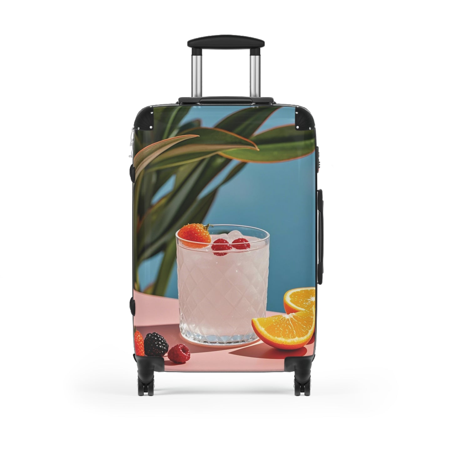 Nature Summer Fresh Juice Carry-On Suitcase - Stylish Luggage for Travelers