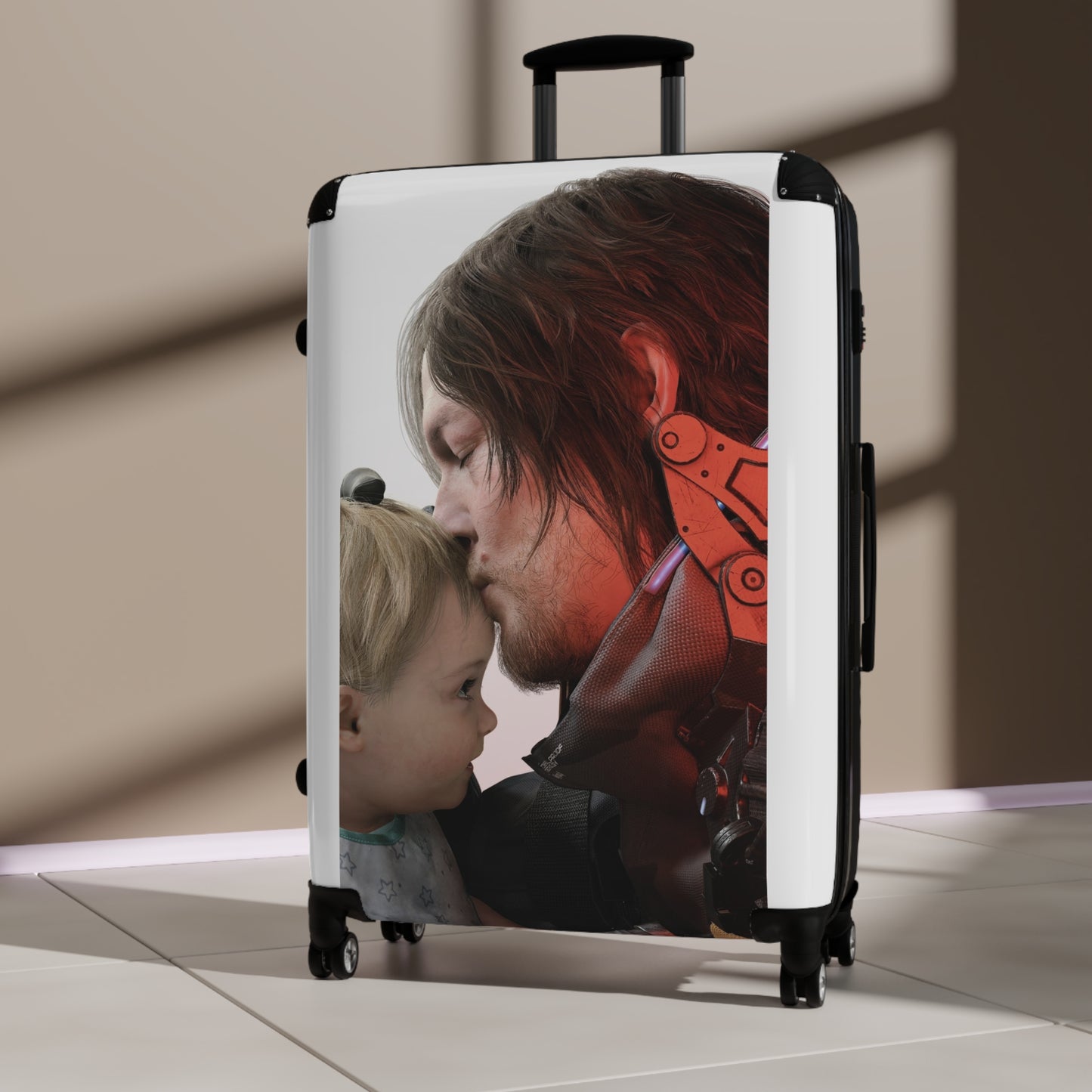 Video Games Death Stranding Norman Reedus Carry-On Suitcase - Stylish Luggage for Travelers