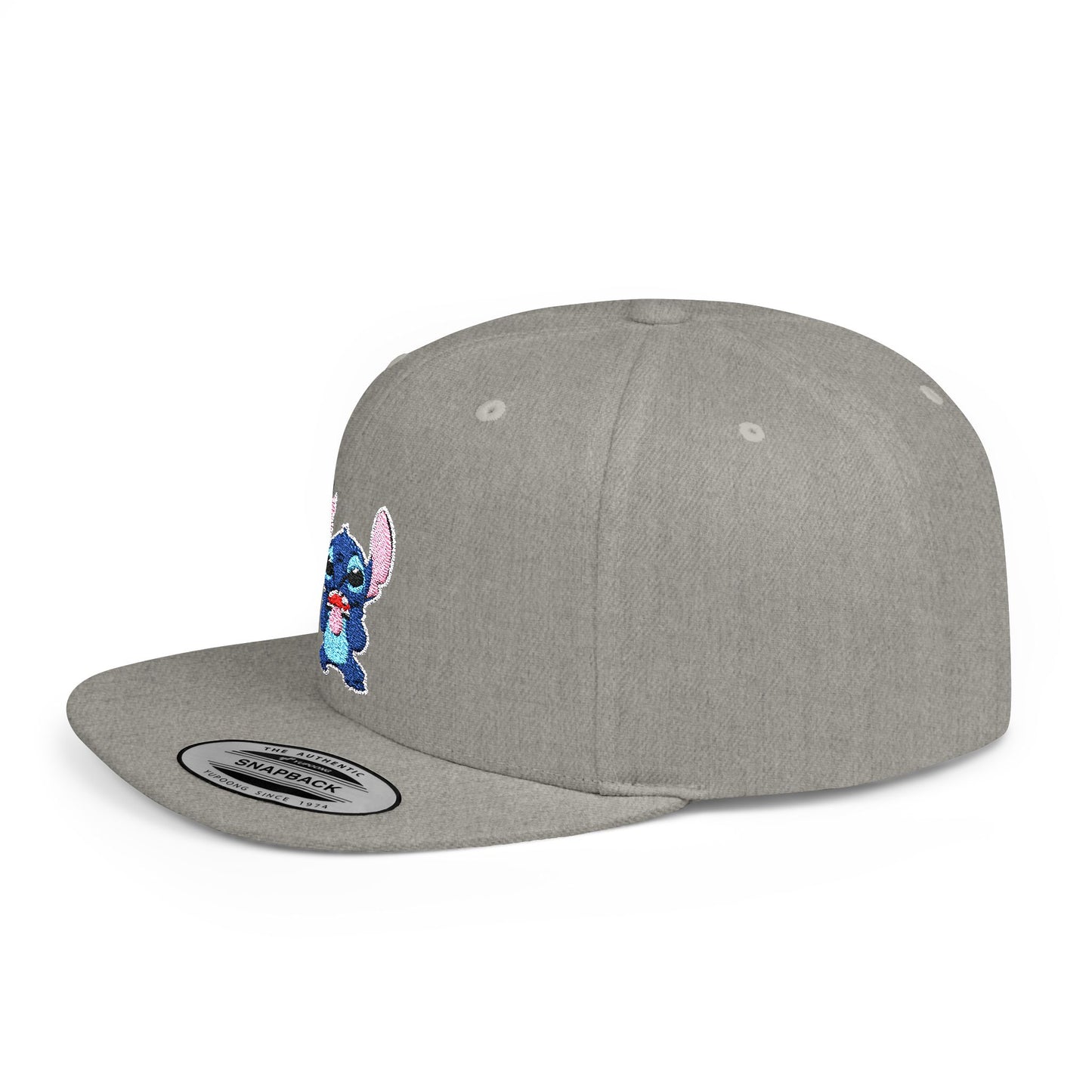 Disney Ugly Stitch Flat Bill Snapback – Lightweight, Custom Fit, Premium Quality