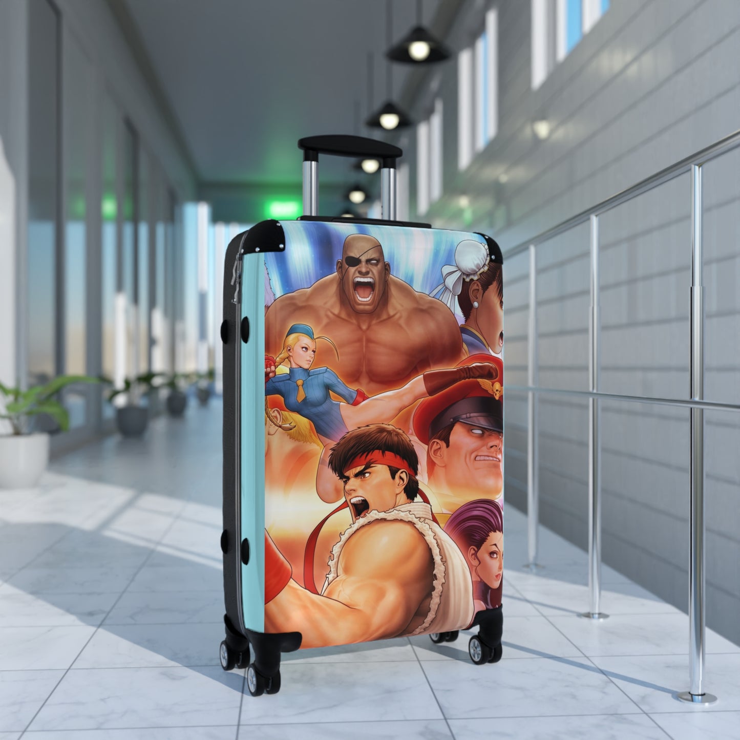 Video Games Street Fighter Carry-On Suitcase - Stylish Luggage for Travelers