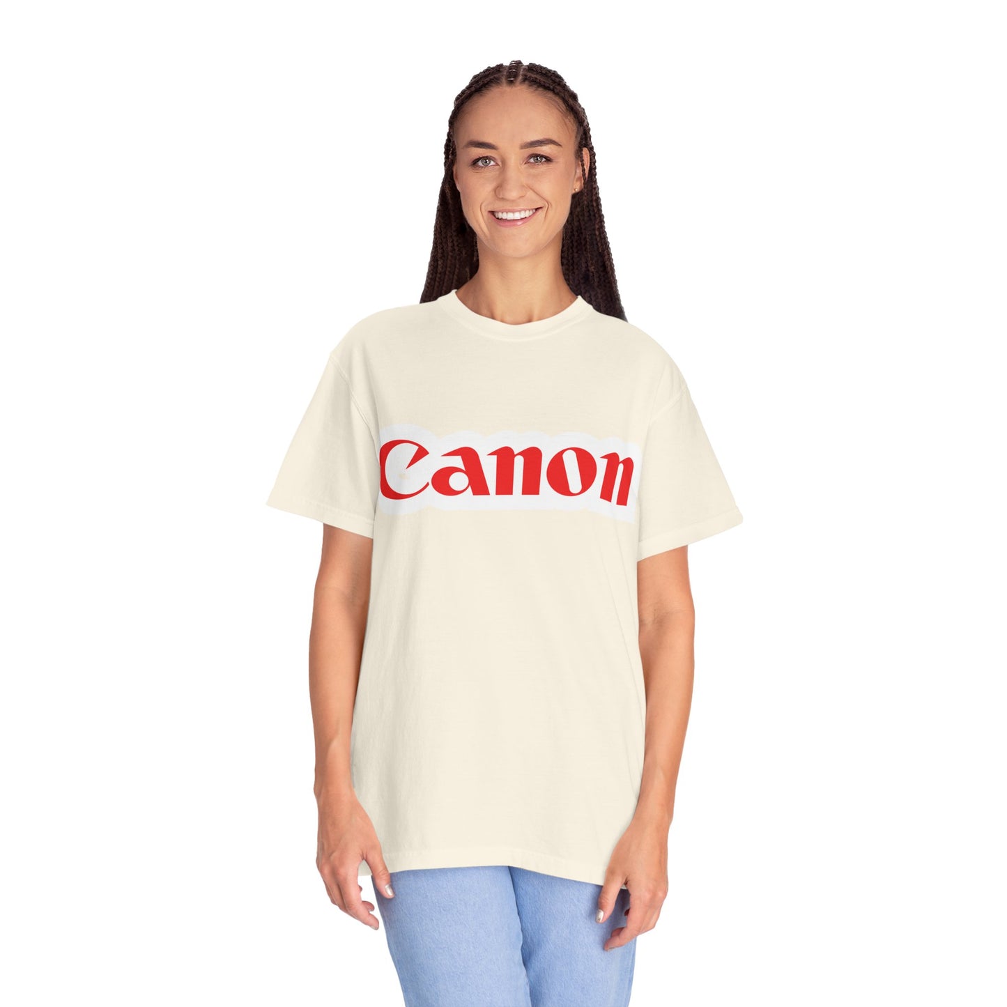 Canon Garment-Dyed T-Shirt – Premium Cotton Tee for Customization