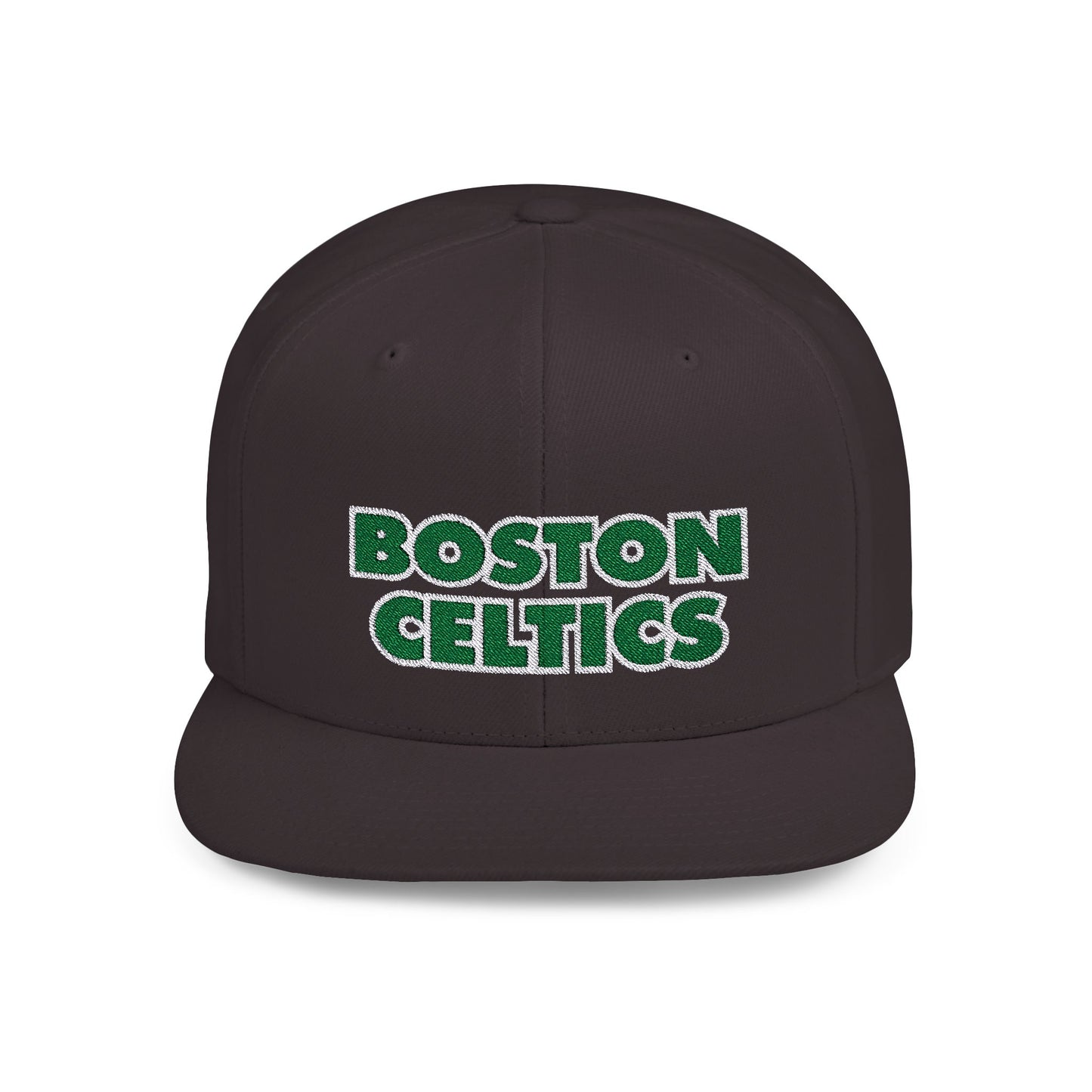 Boston Celtics Boston Basketball Flat Bill Snapback – Lightweight, Custom Fit, Premium Quality