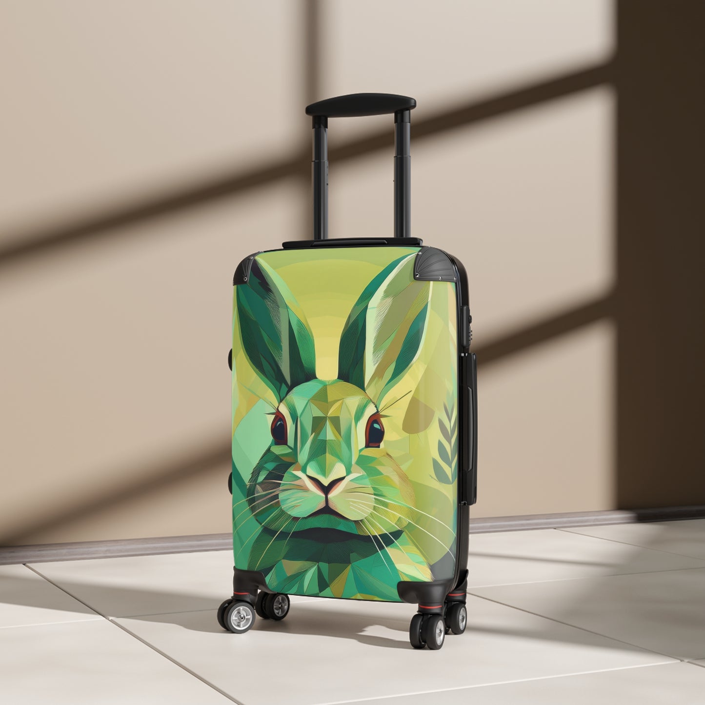 Nature Green Close Up Art Carry-On Suitcase - Stylish Luggage for Travelers