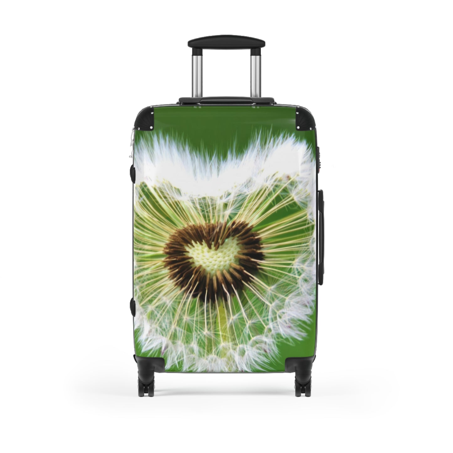 Nature Flowers Floral Heart Shape Art Carry-On Suitcase - Stylish Luggage for Travelers