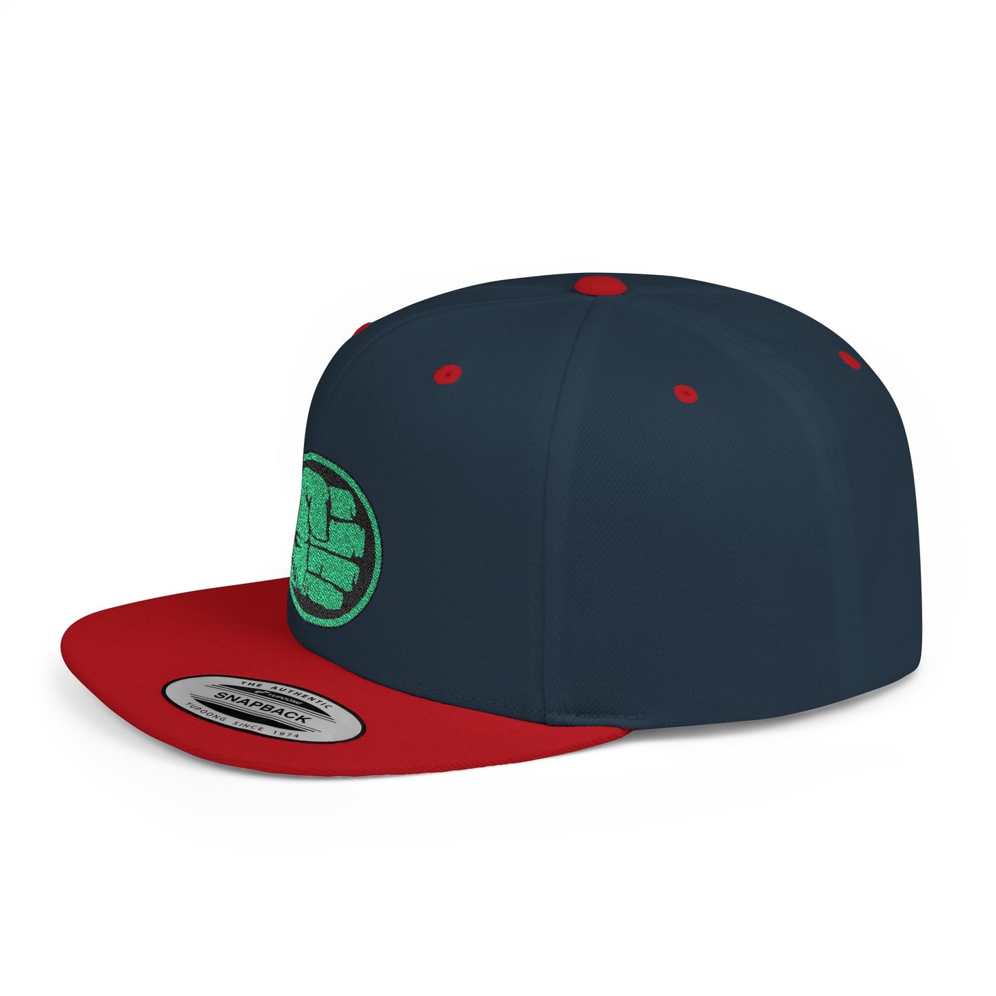 Marvel Hulk Smash Flat Bill Snapback – Lightweight, Custom Fit, Premium Quality