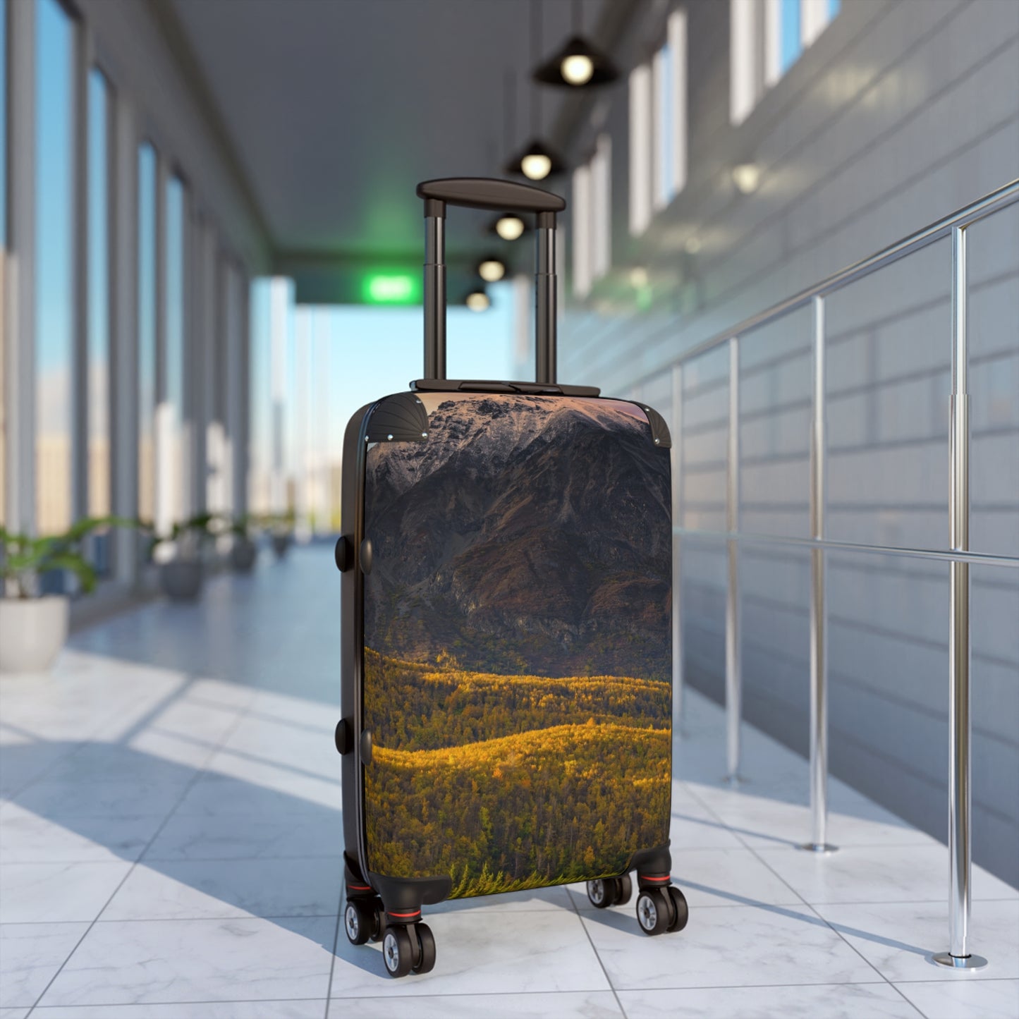 Nature Mountain Forest Art Carry-On Suitcase - Stylish Luggage for Travelers