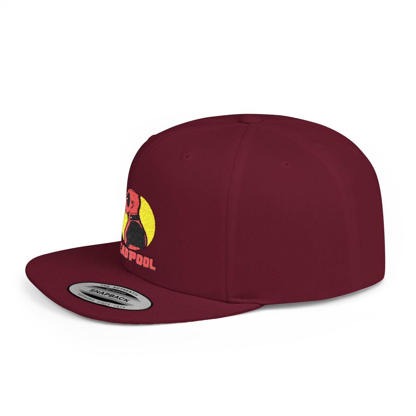 Marvel Dead Pool Flat Bill Snapback – Lightweight, Custom Fit, Premium Quality