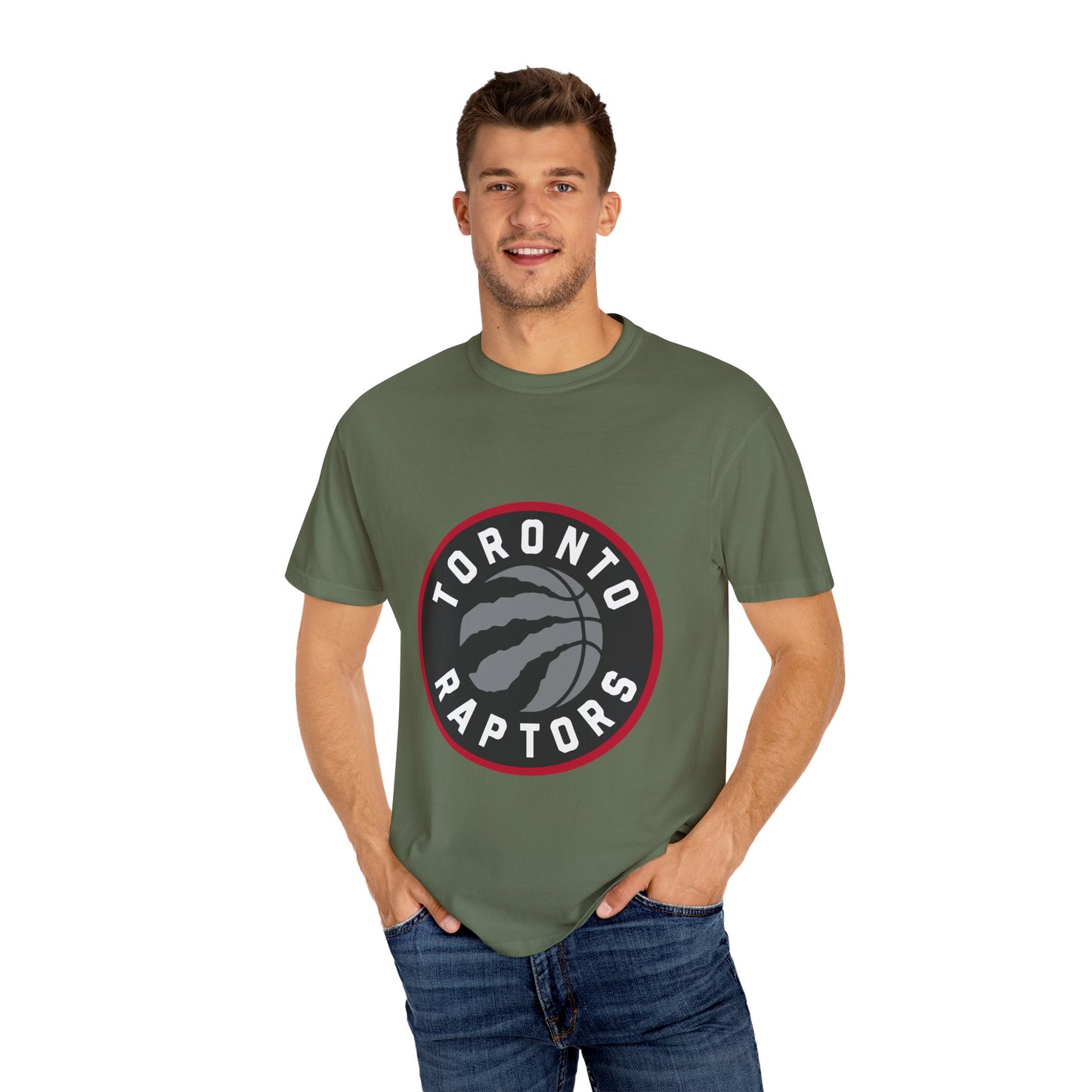 Toronto Raptors Garment-Dyed T-Shirt – Premium Cotton Tee for Customization