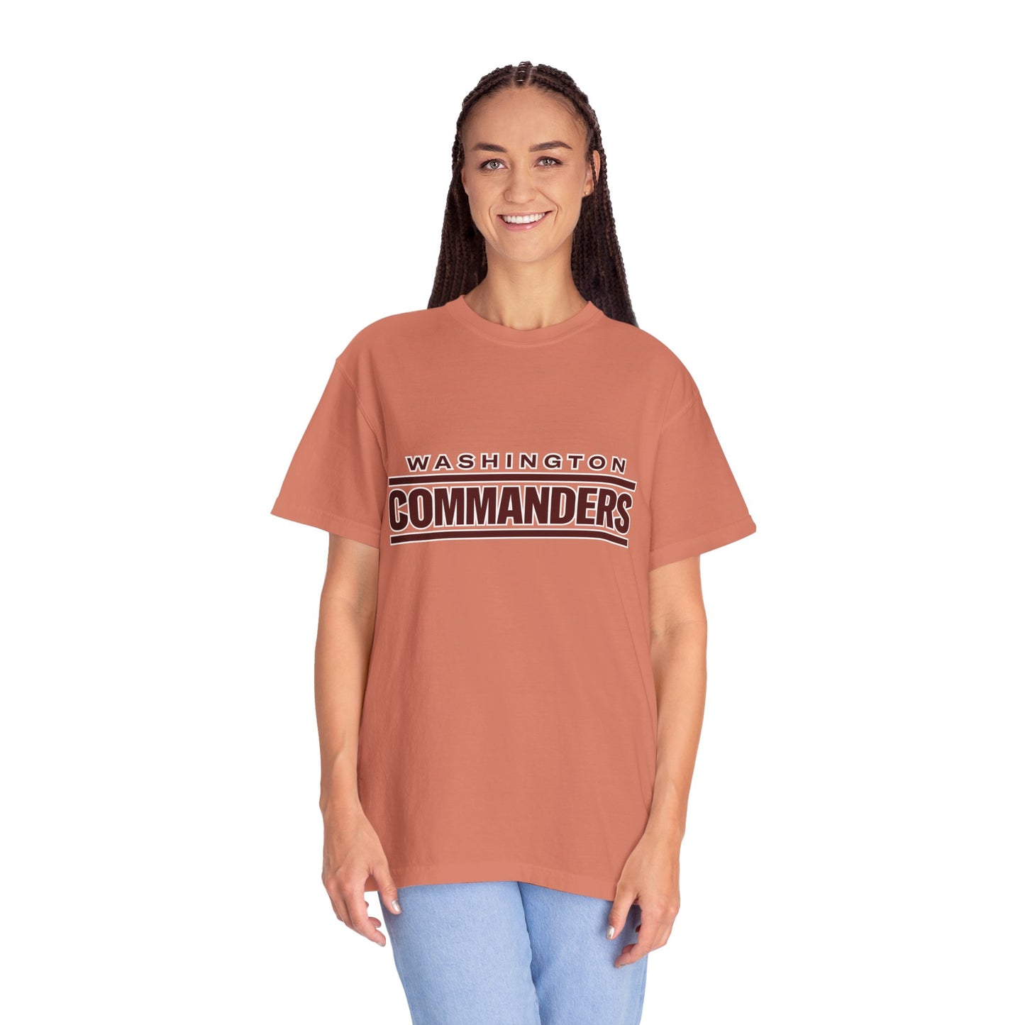 Washington Commanders Nation Garment-Dyed T-Shirt – Premium Cotton Tee for Customization