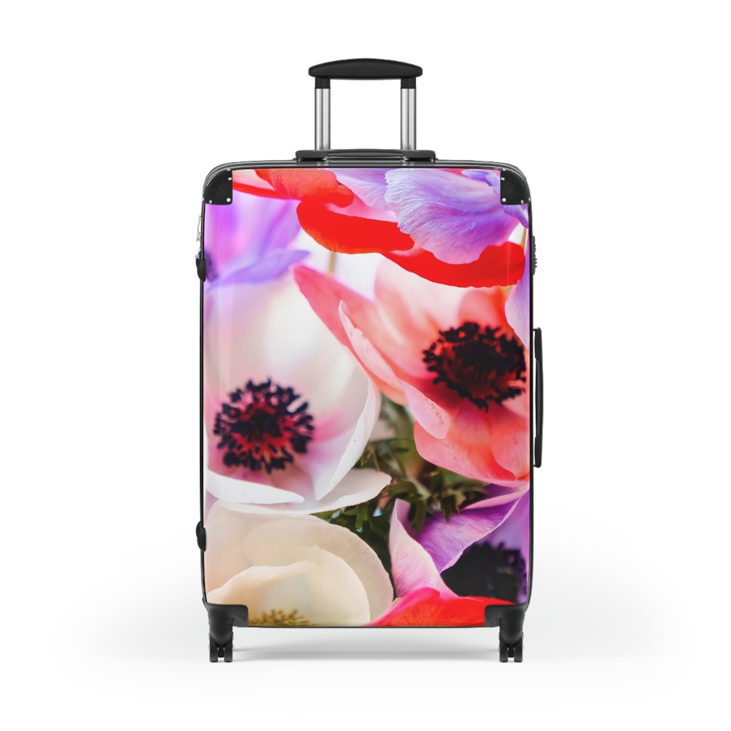 Nature Flowers Floral Multicolor Art Carry-On Suitcase - Stylish Luggage for Travelers