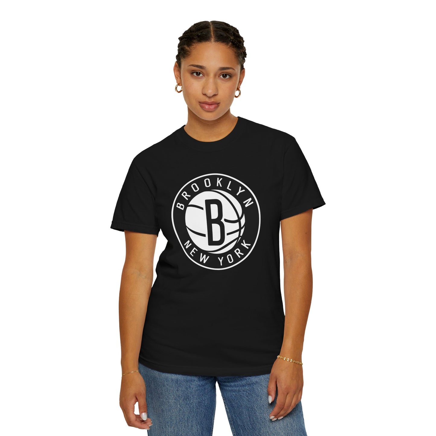Brooklyn Nets Game Day Gear Garment-Dyed T-Shirt – Premium Cotton Tee for Customization