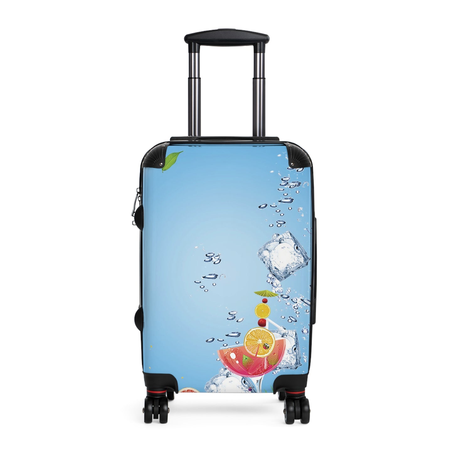 Nature Summer Iced Fruit Juice Art Carry-On Suitcase - Stylish Luggage for Travelers