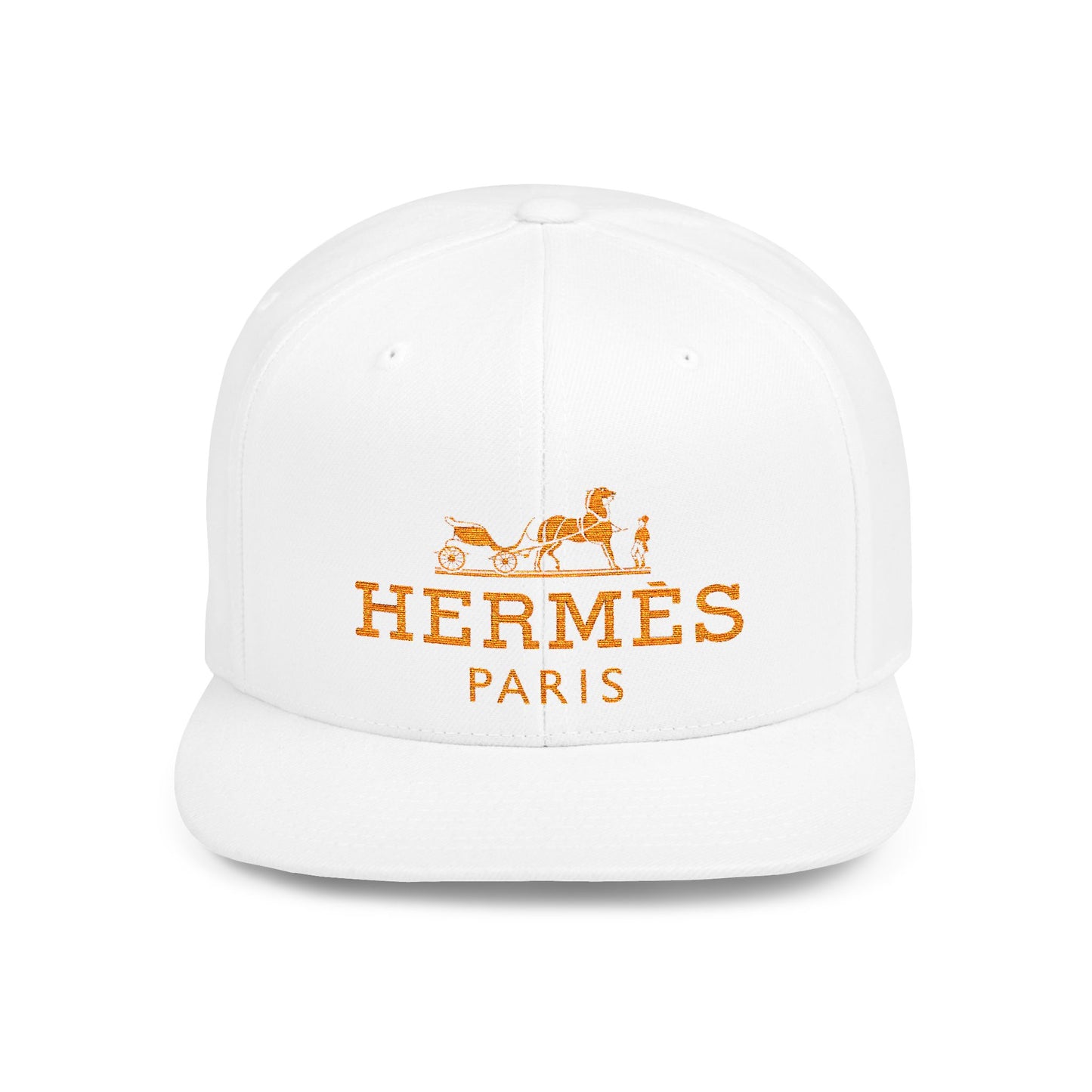 Hermès Paris Flat Bill Snapback – Lightweight, Custom Fit, Premium Quality