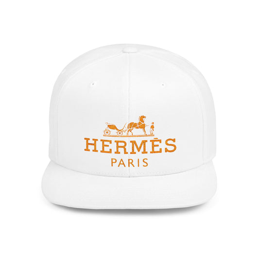 Hermès Paris Flat Bill Snapback – Lightweight, Custom Fit, Premium Quality