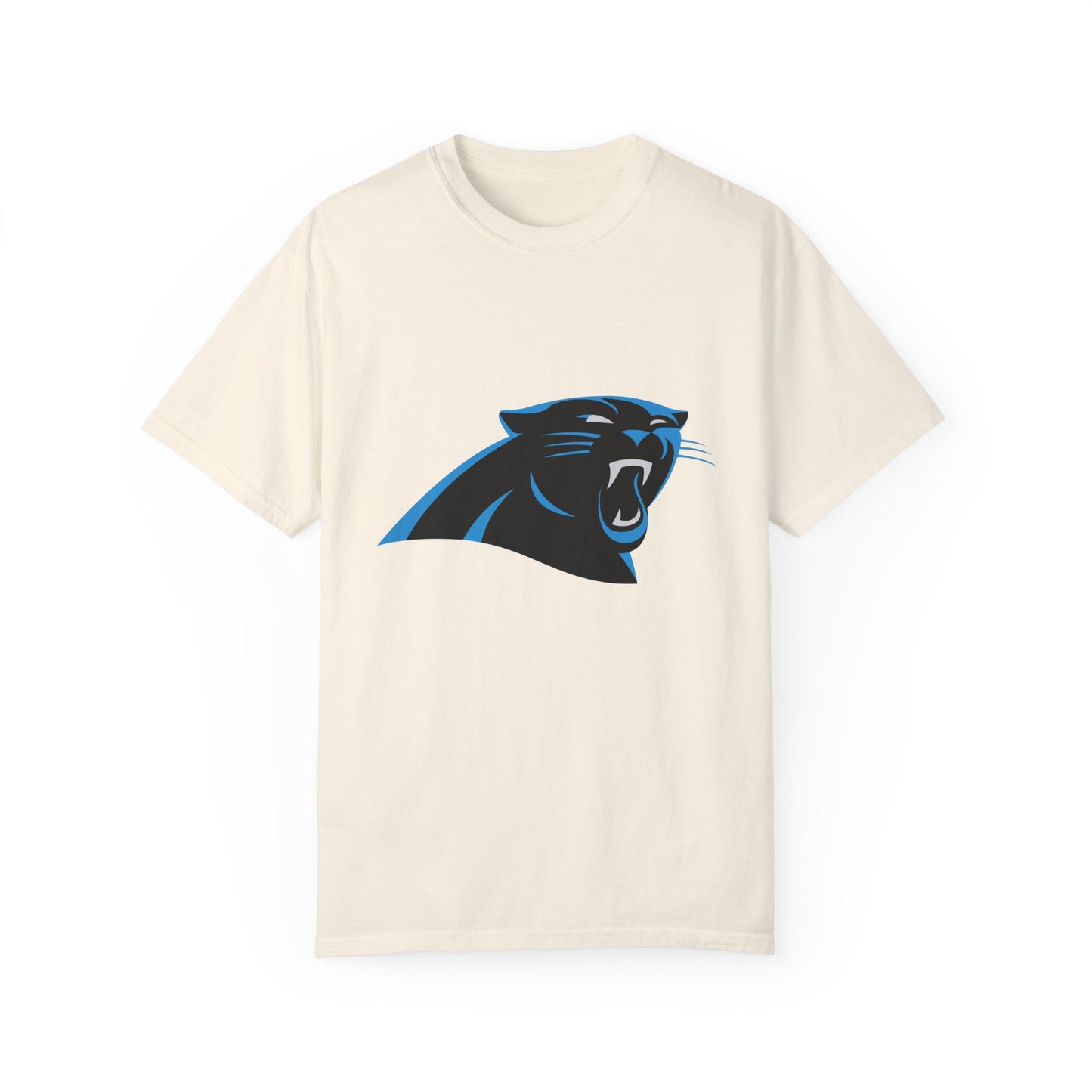 Carolina Panthers Go Panthers Garment-Dyed T-Shirt – Premium Cotton Tee for Customization