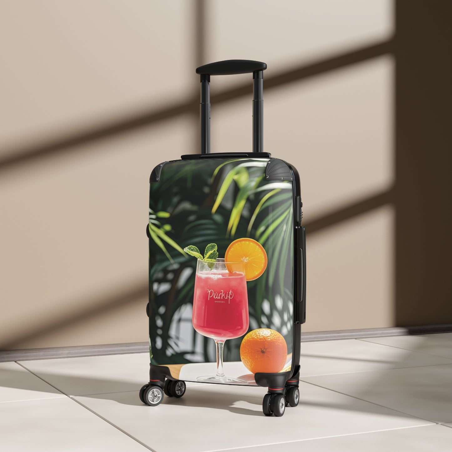 Nature Summer Delicious Juice Jars Carry-On Suitcase - Stylish Luggage for Travelers