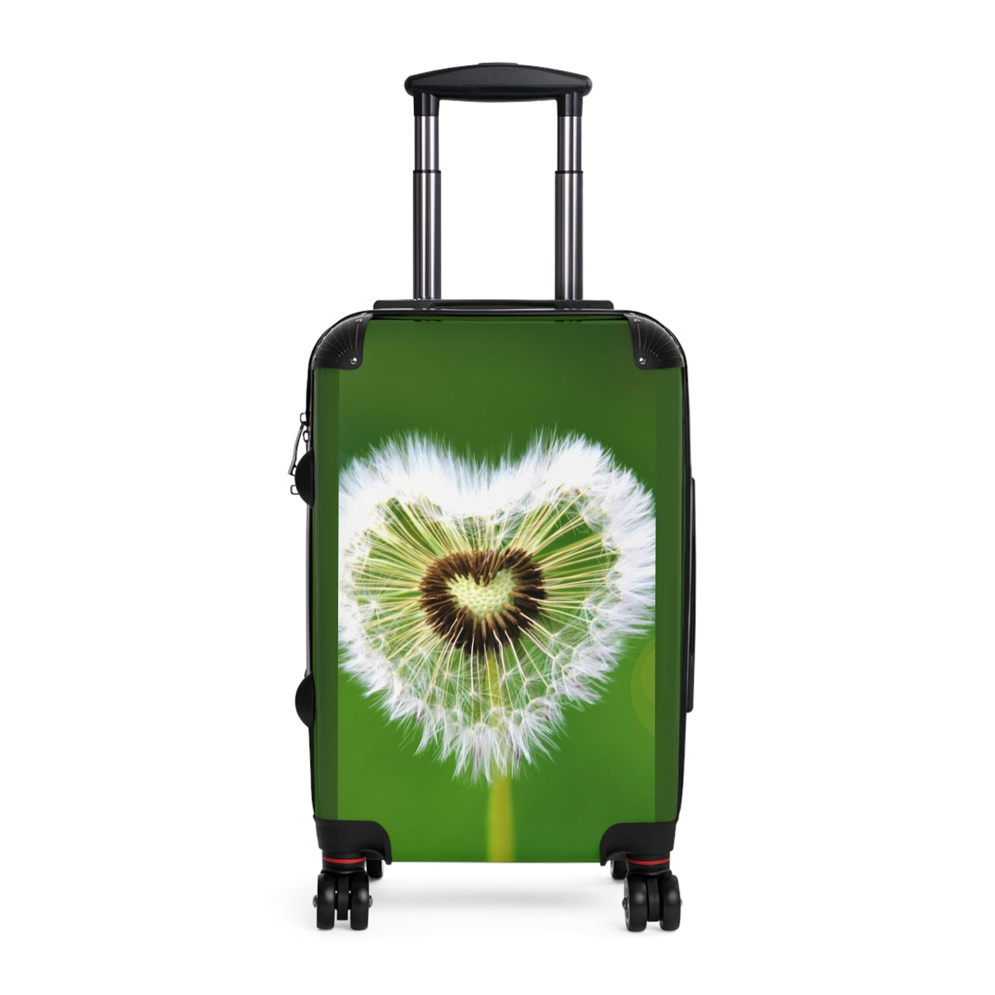 Love Heart Shape Art Carry-On Suitcase - Stylish Luggage for Travelers