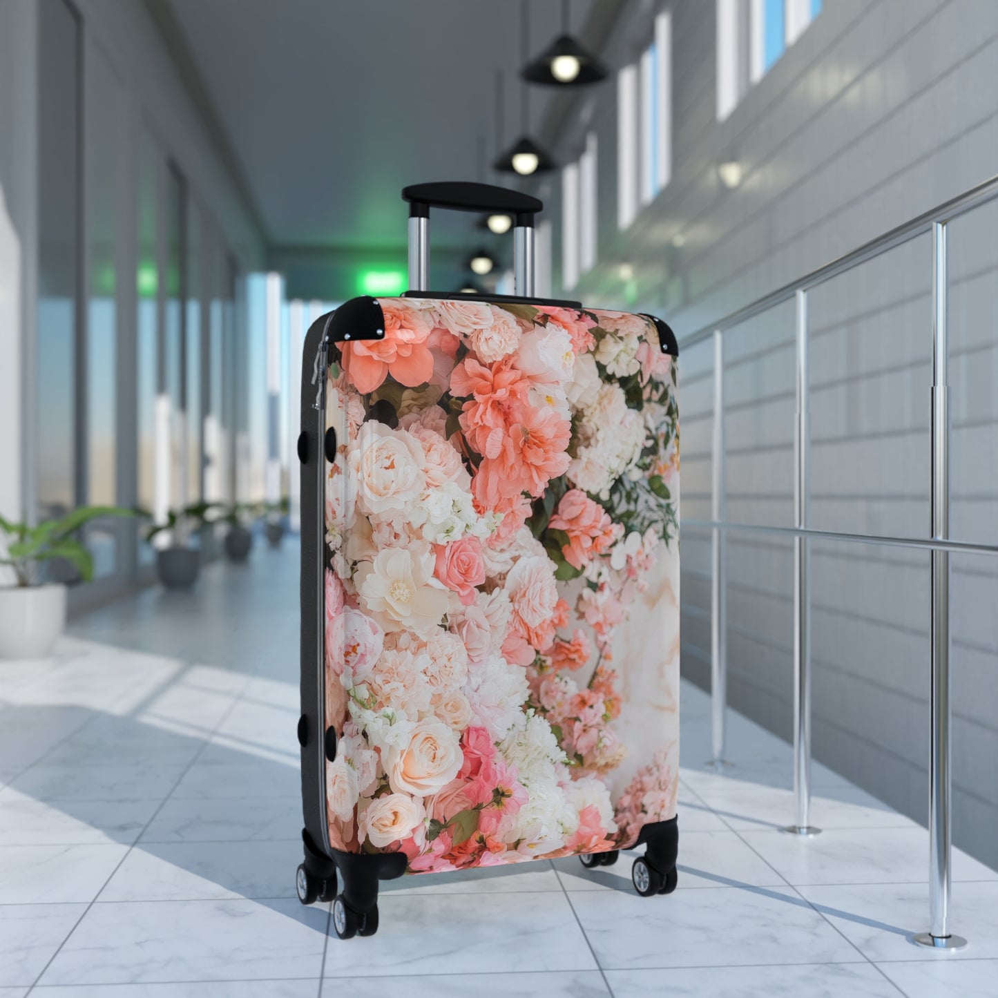 Nature Flowers Floral Beautiful Art Carry-On Suitcase - Stylish Luggage for Travelers