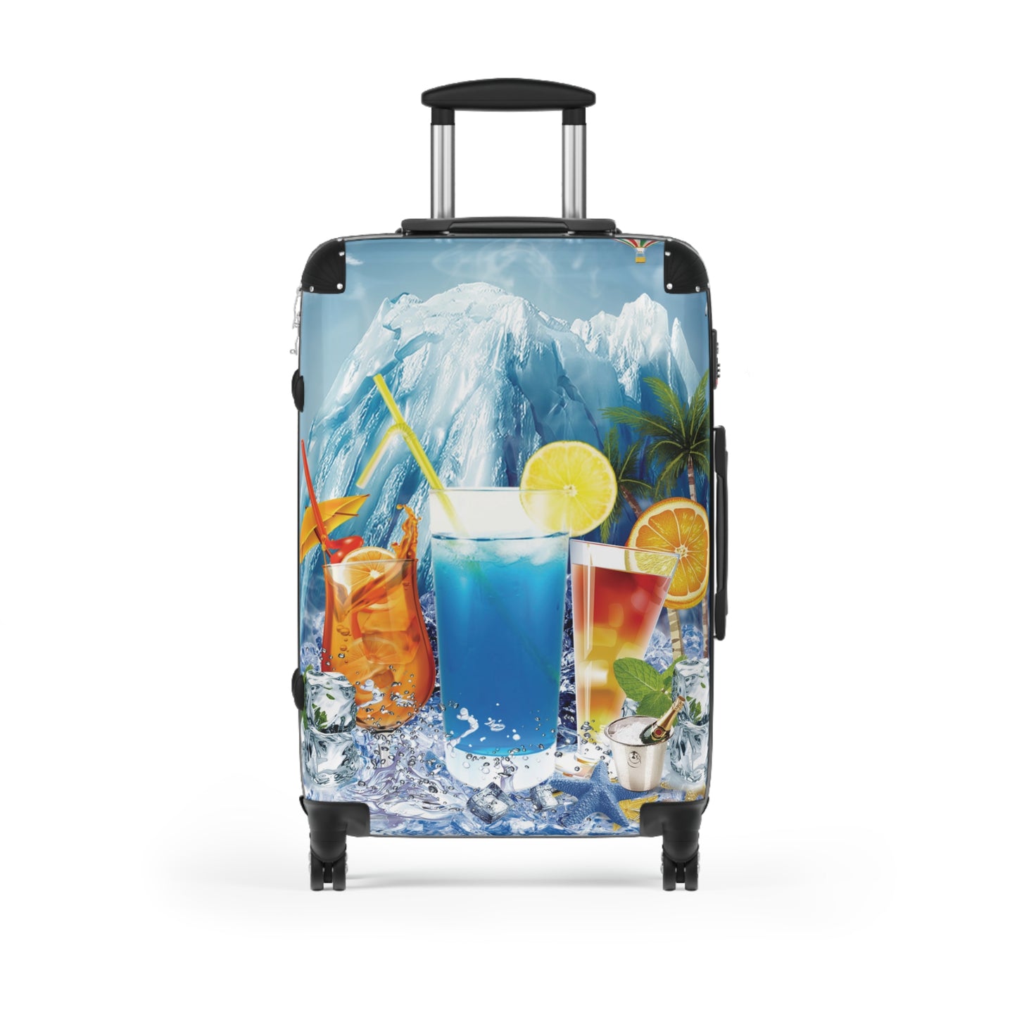 Nature Summer Cool Ice Art Carry-On Suitcase - Stylish Luggage for Travelers