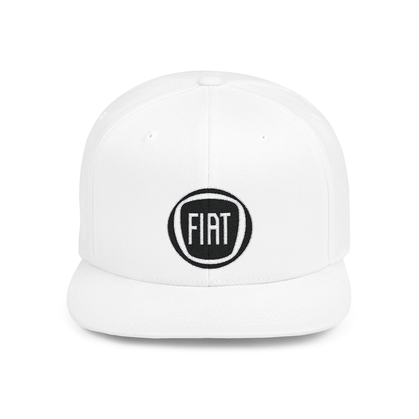 Fiat Flat Bill Snapback – Lightweight, Custom Fit, Premium Quality