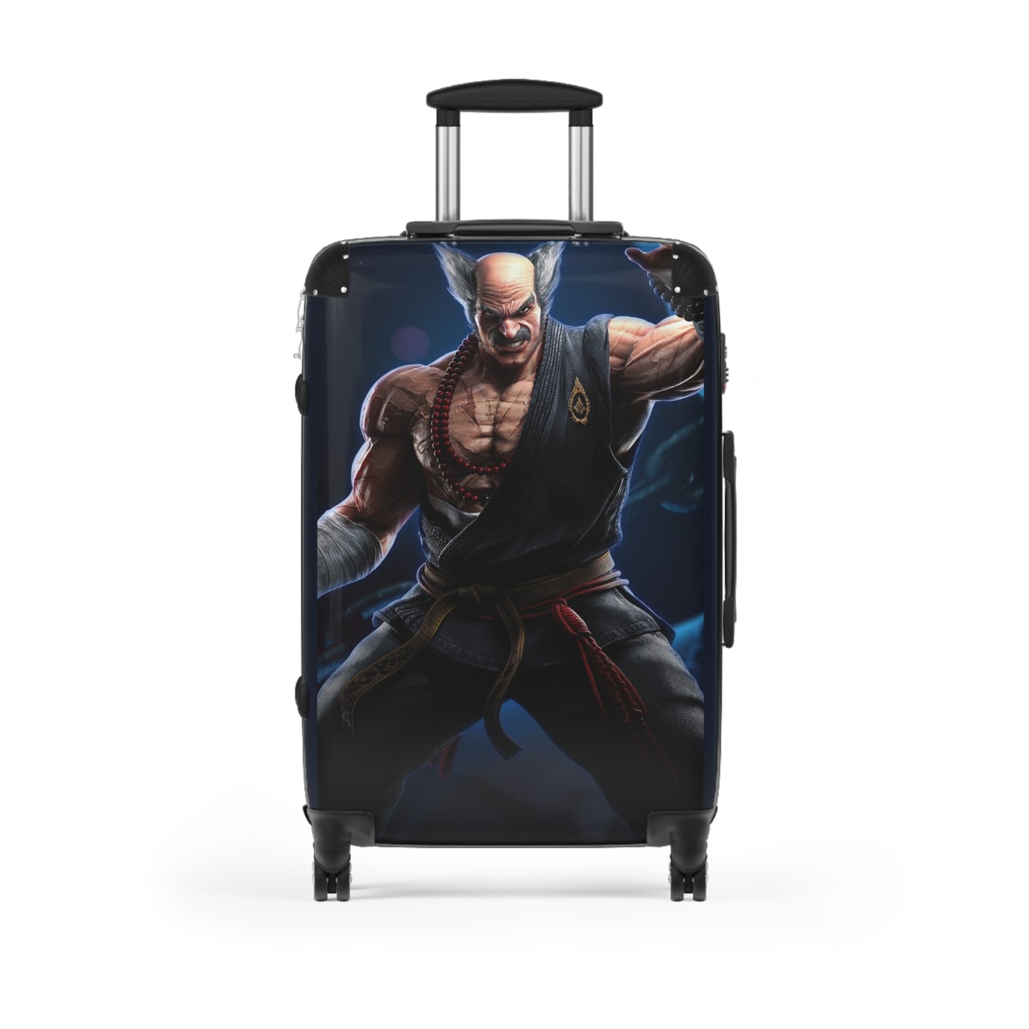 Video Games Tekken 8 Heihachi Mishima Carry-On Suitcase - Stylish Luggage for Travelers