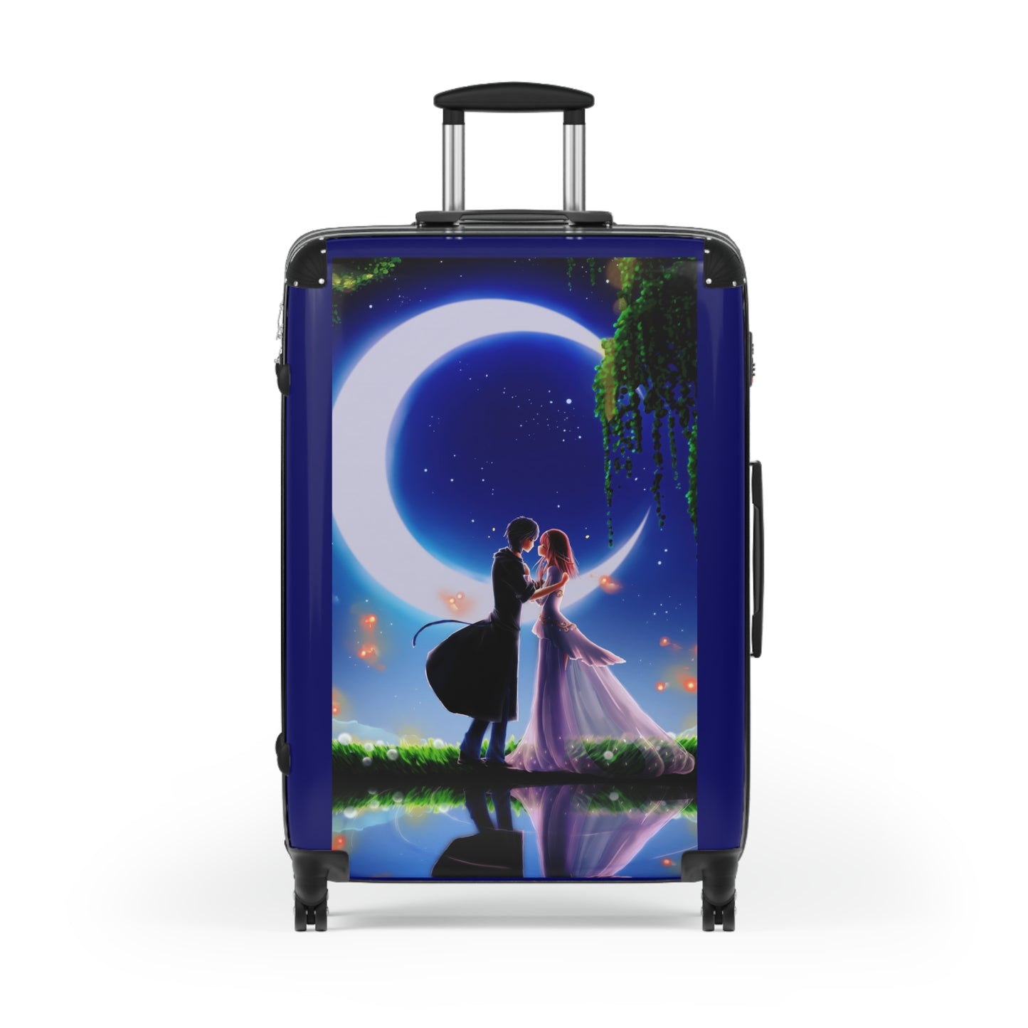 Love Couple Kiss Art Carry-On Suitcase - Stylish Luggage for Travelers