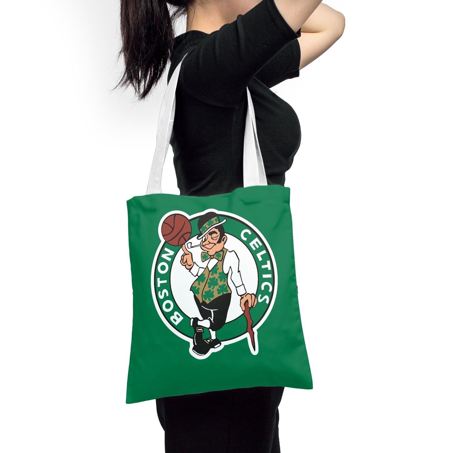 NBA Boston Celtics Playoffs Polyester Canvas Tote Bag - Durable and Stylish