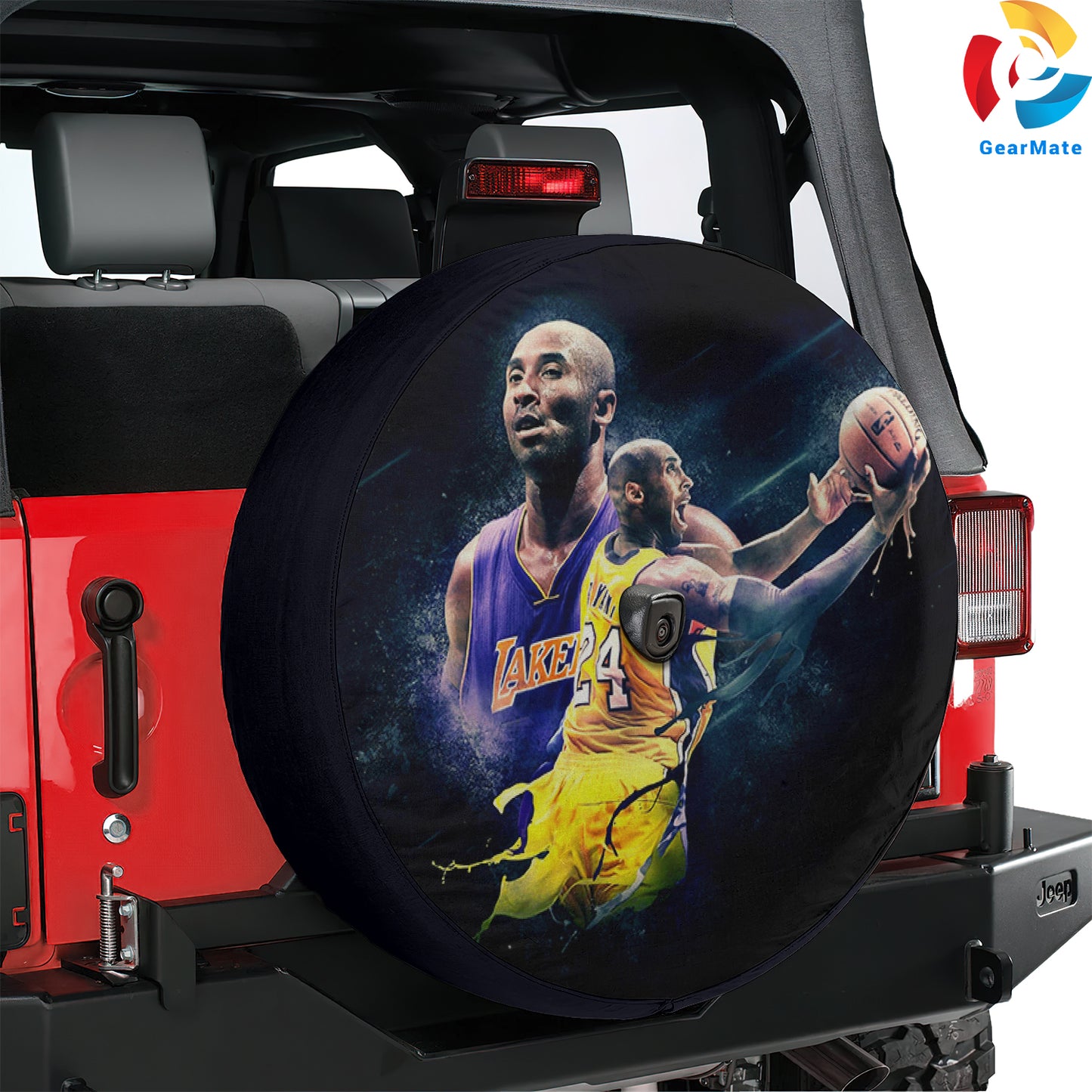 Kobe Bryant Spare Tire Cover – Premium Waterproof UV Resistant Protector