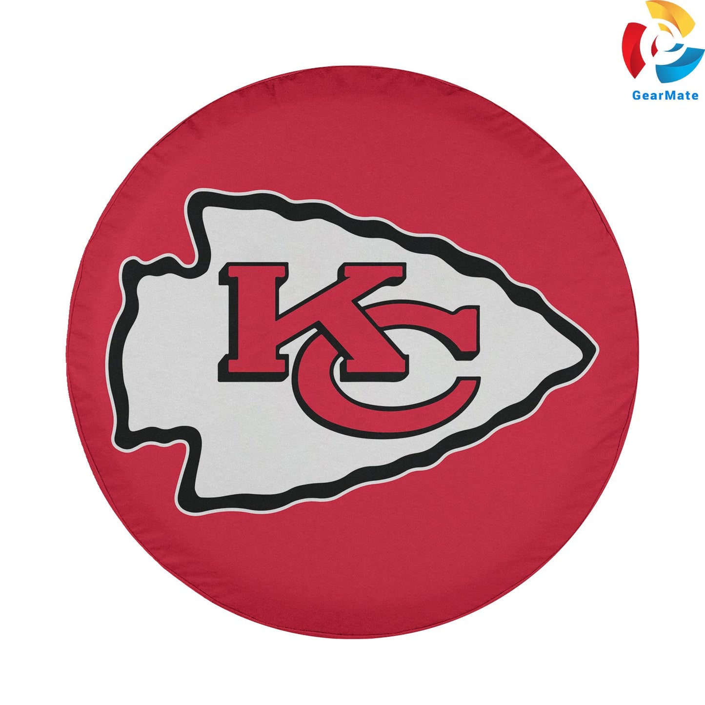 Kansas City Chiefs NFL Fans Spare Tire Cover – Premium Waterproof UV-Resistant Protector