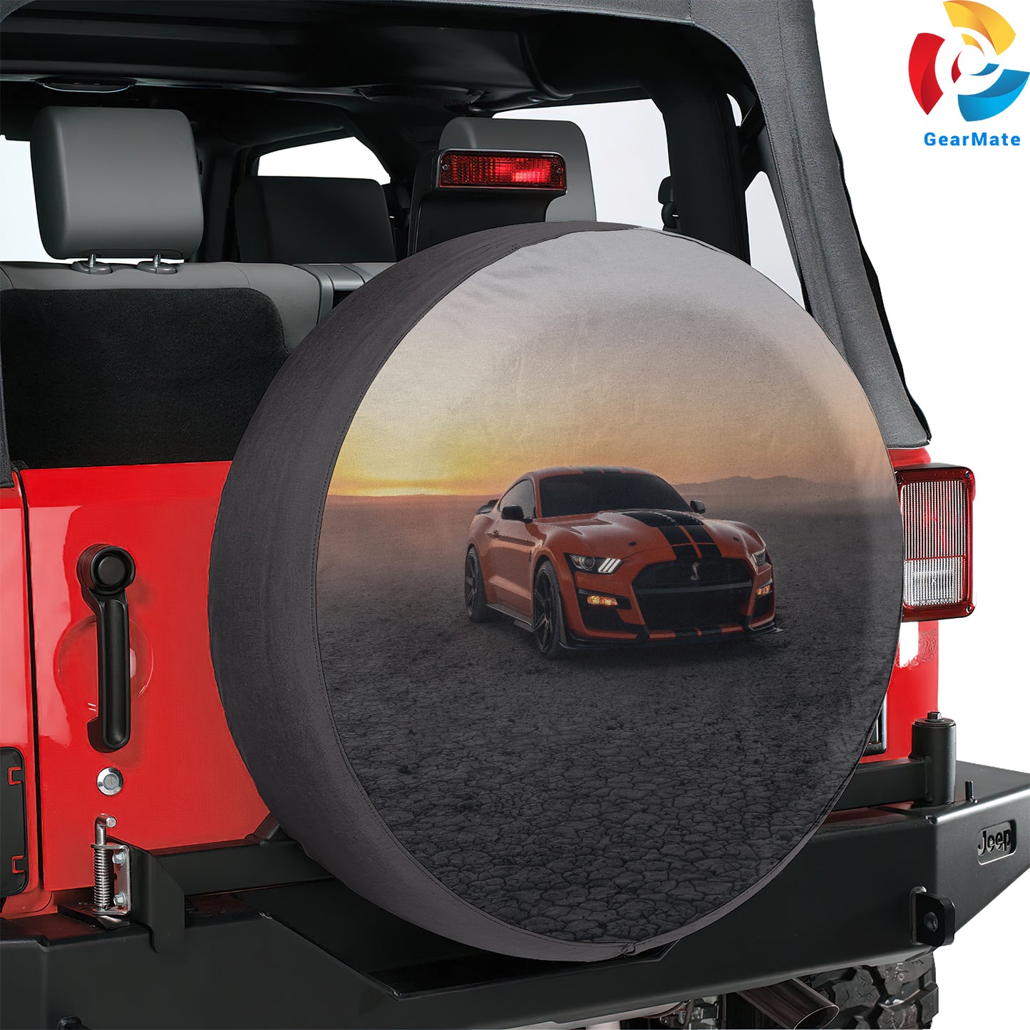 Ford Mustang Spare Tire Cover – Premium Waterproof UV Resistant Protector