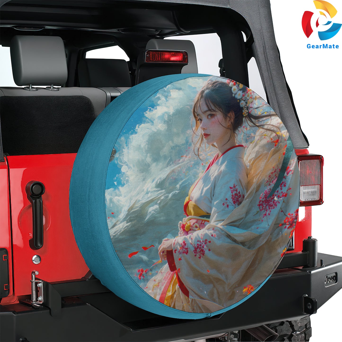 Fantasy Girls Spare Tire Cover – Premium Waterproof UV Resistant Protector