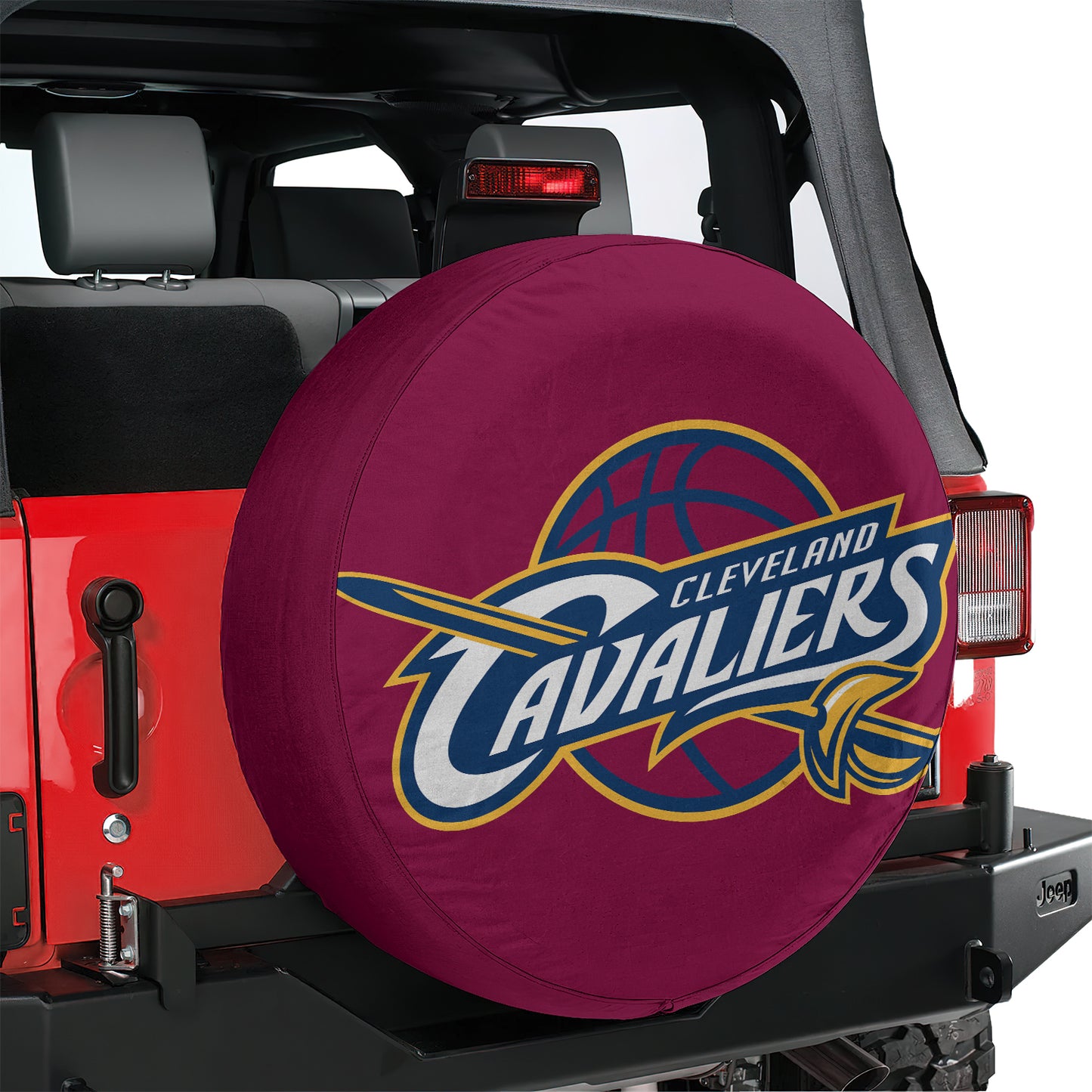 Cleveland Cavaliers Merchandise Spare Tire Cover – Premium Waterproof UV-Resistant Protector