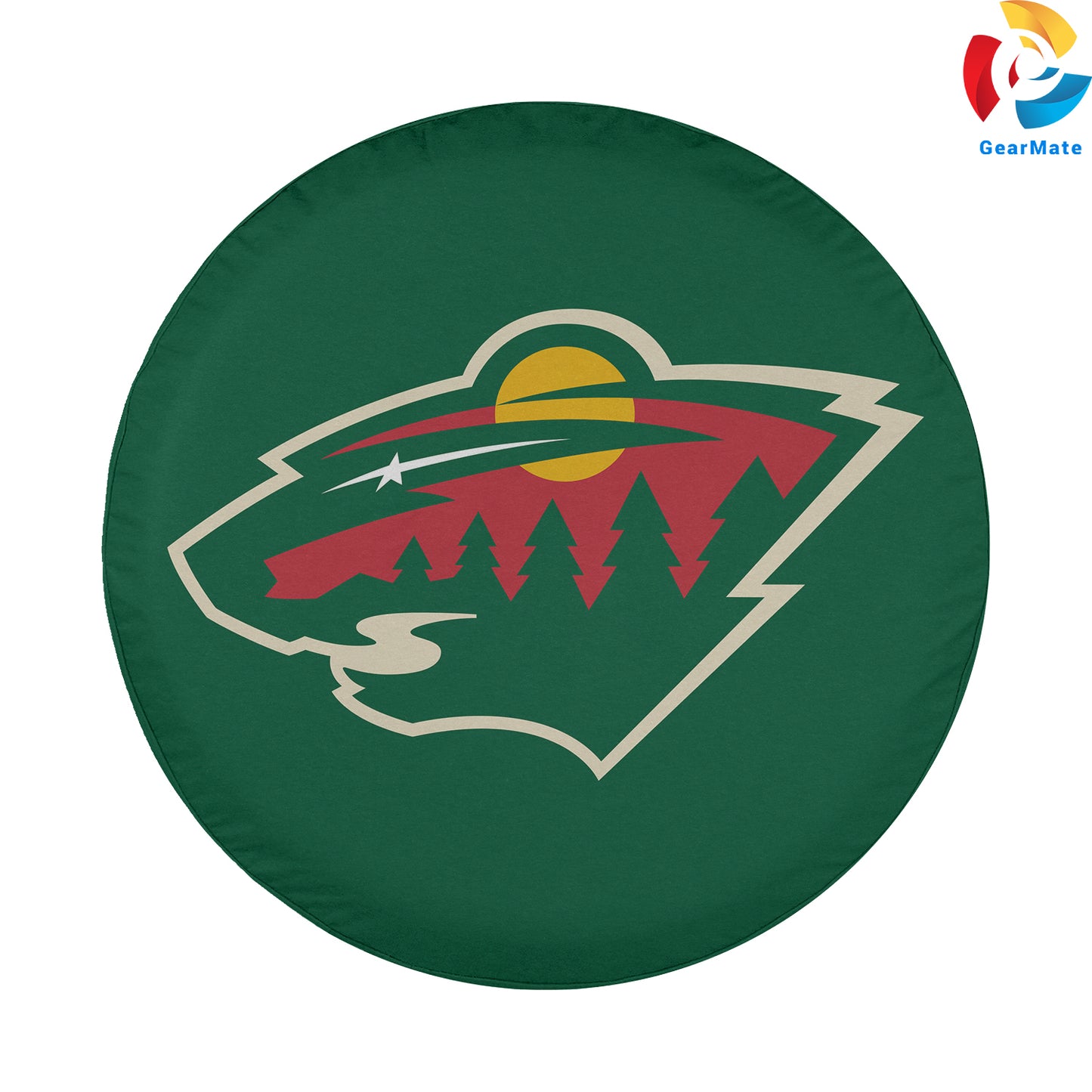 Minnesota Wild NHL Hockey Season Spare Tire Cover – Premium Waterproof UV-Resistant Protector