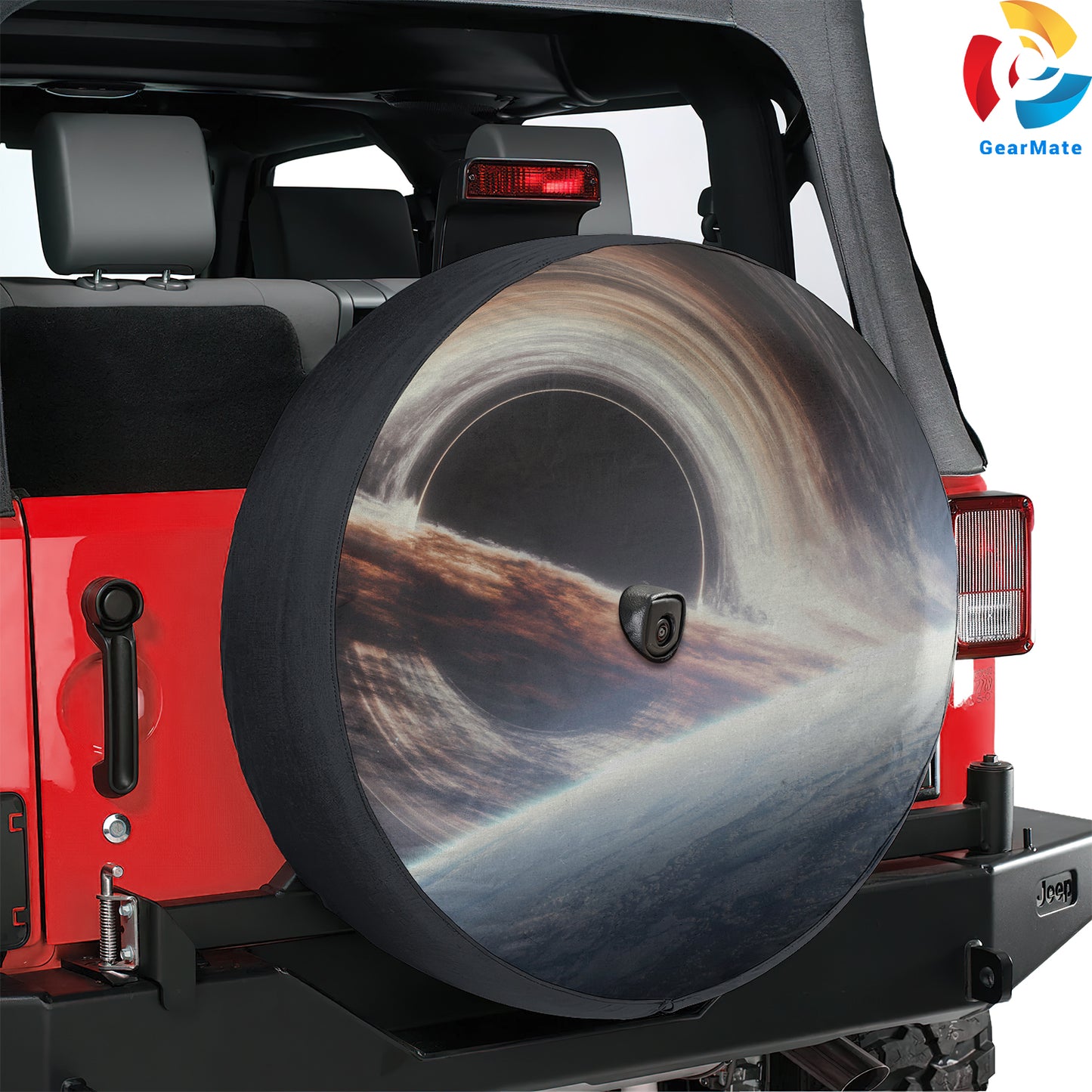 Gargantua Black Hole Spare Tire Cover – Premium Waterproof UV Resistant Protector