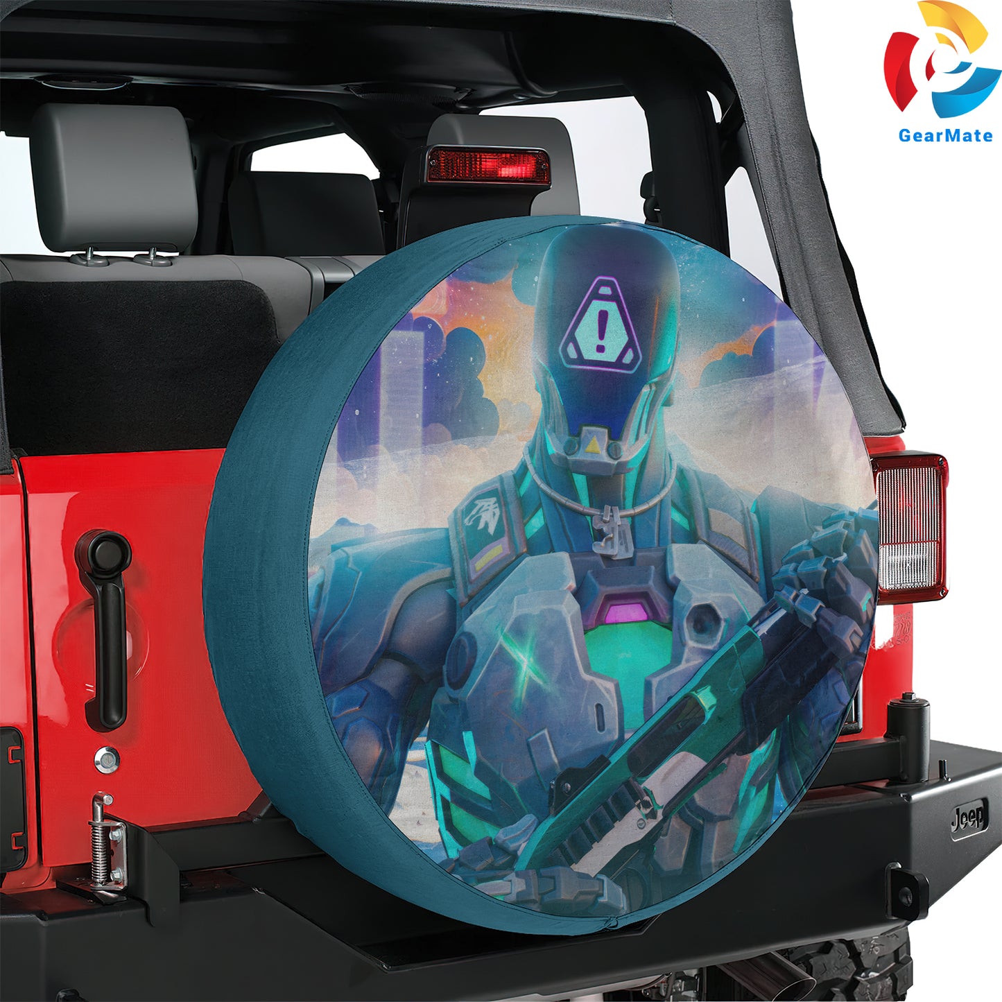 Valorant Video Games Spare Tire Cover – Premium Waterproof UV Resistant Protector