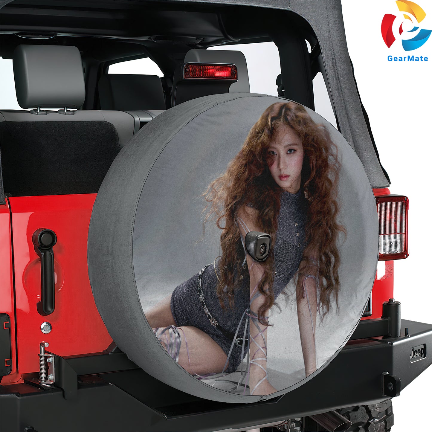 Blackpink Jisoo Spare Tire Cover – Premium Waterproof UV Resistant Protector