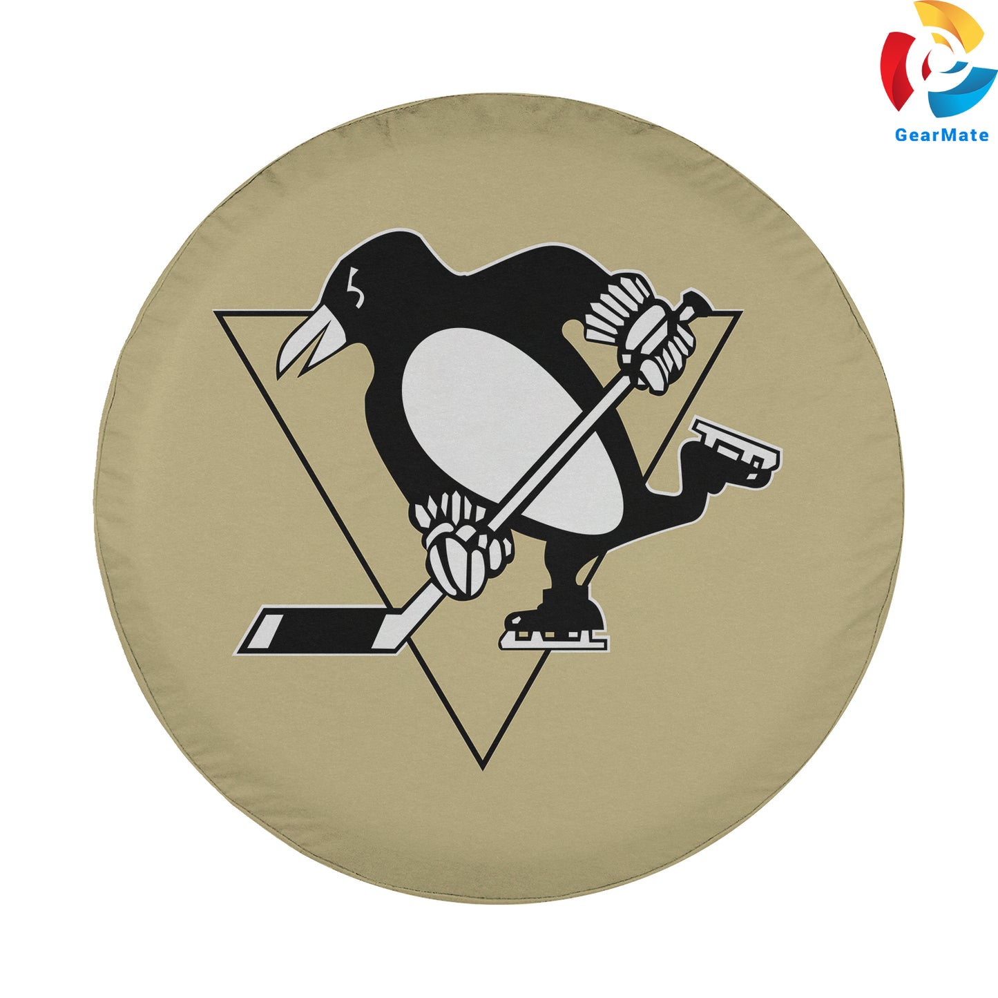 Pittsburgh Penguins NHL Hockey Season Spare Tire Cover – Premium Waterproof UV-Resistant Protector