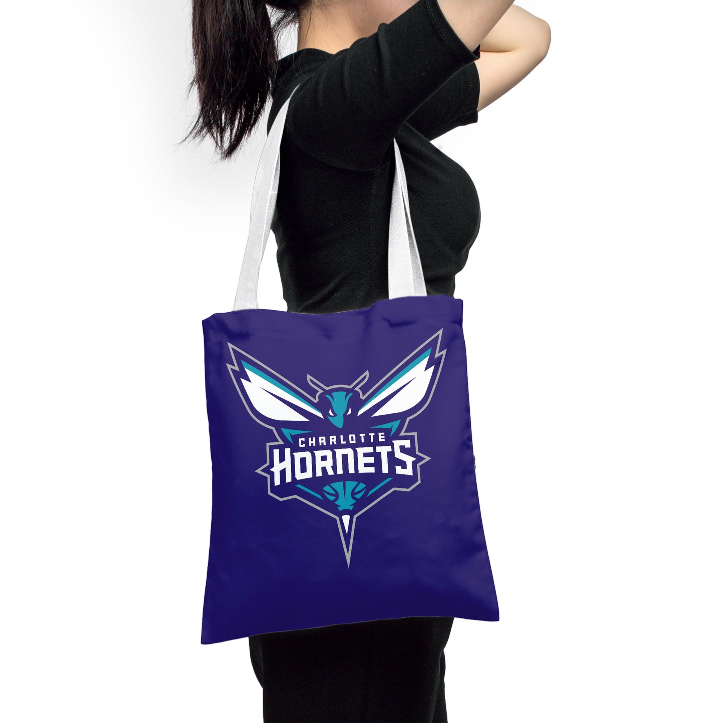 NBA Charlotte Hornets Finals Polyester Canvas Tote Bag - Durable and Stylish